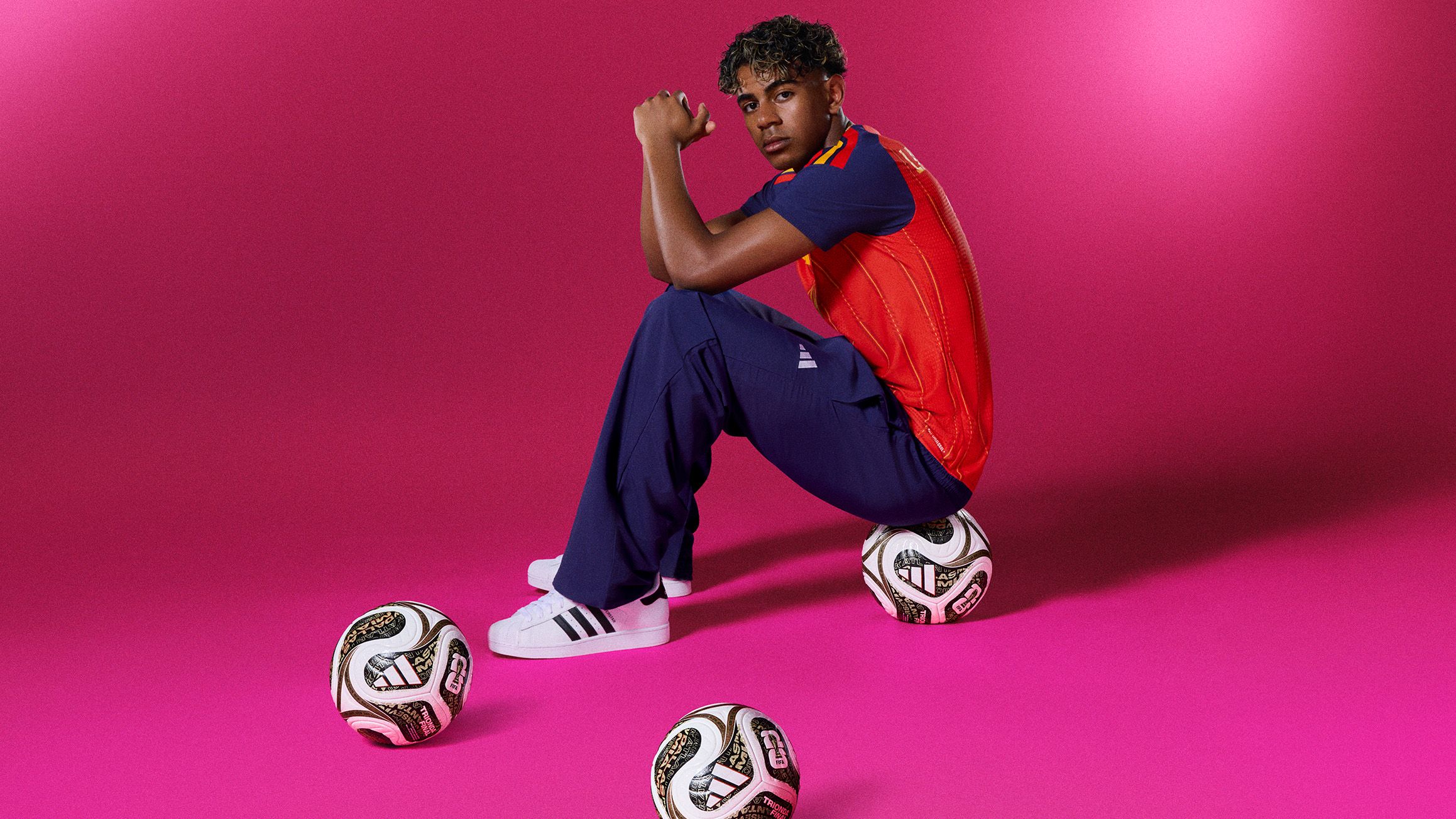 Lamine Yamal with the final ball of the World Cup