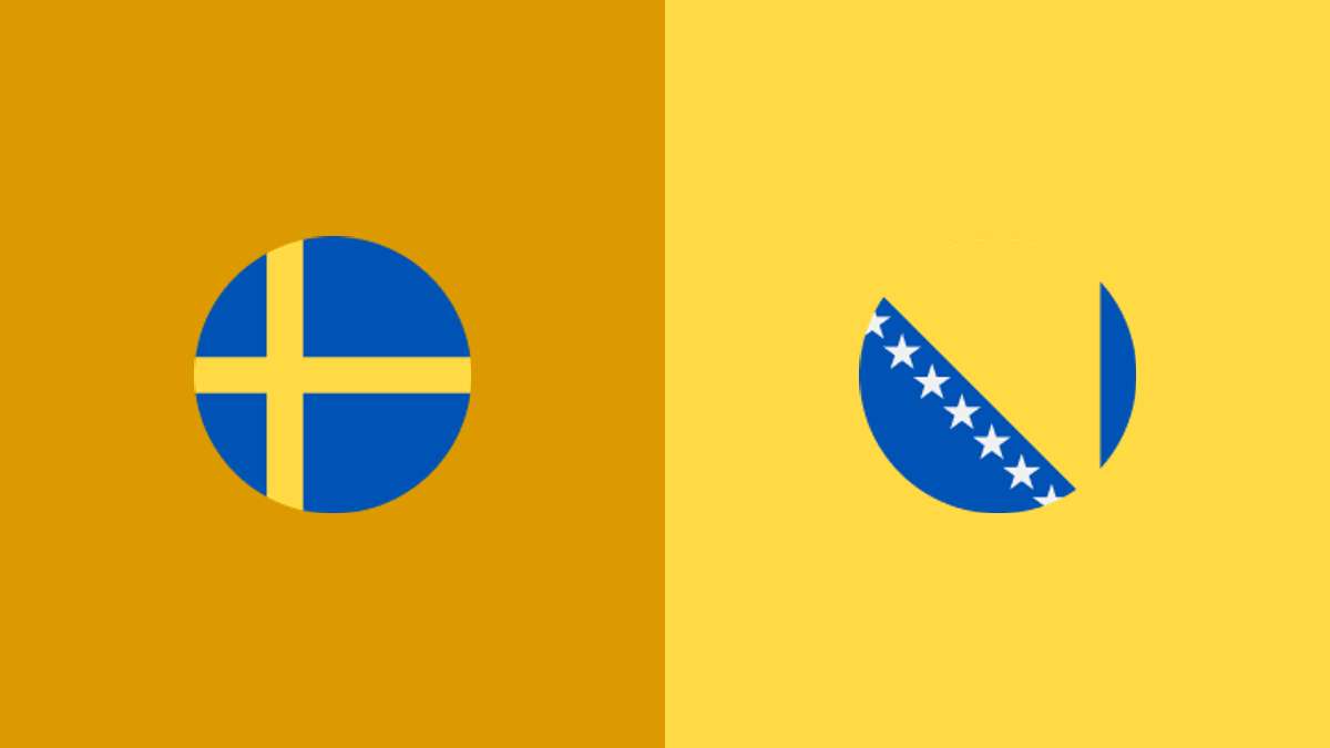 Sweden vs Bosnia and Herzegovina