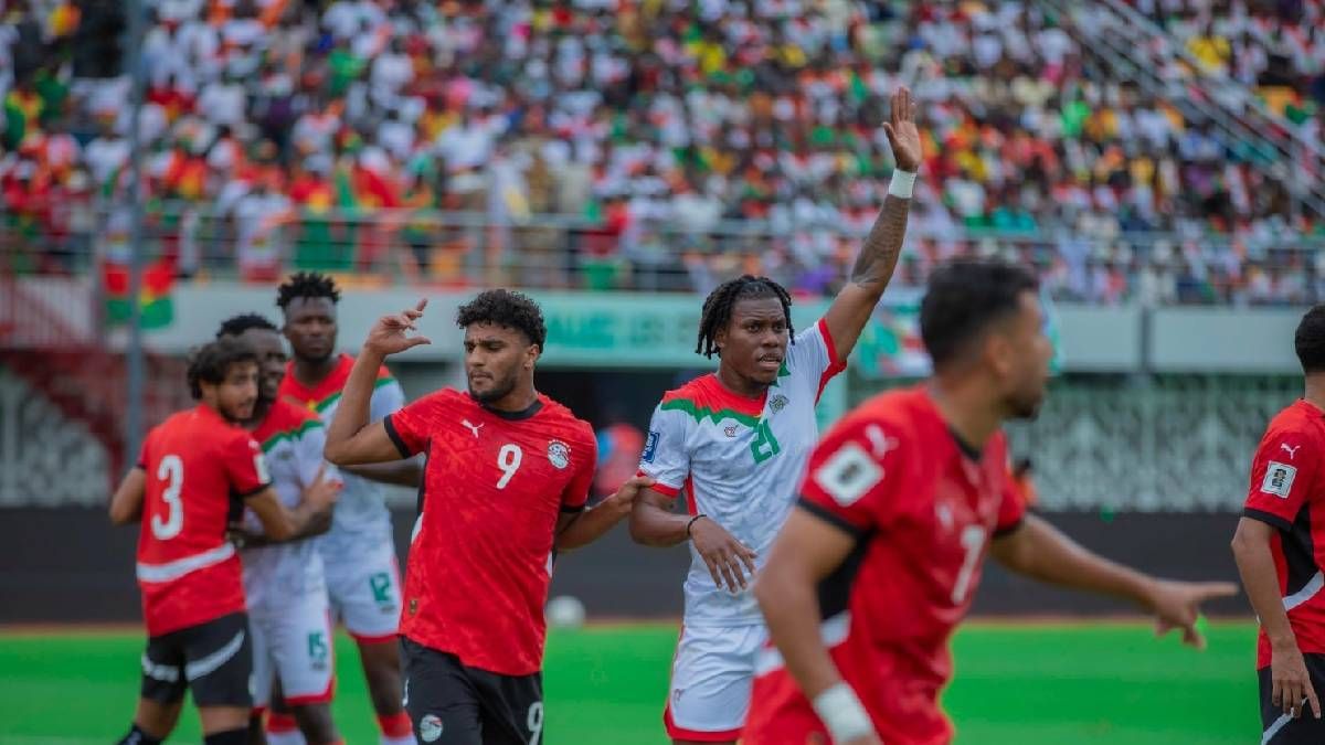 مباراة مصر وبوركينا فاسو