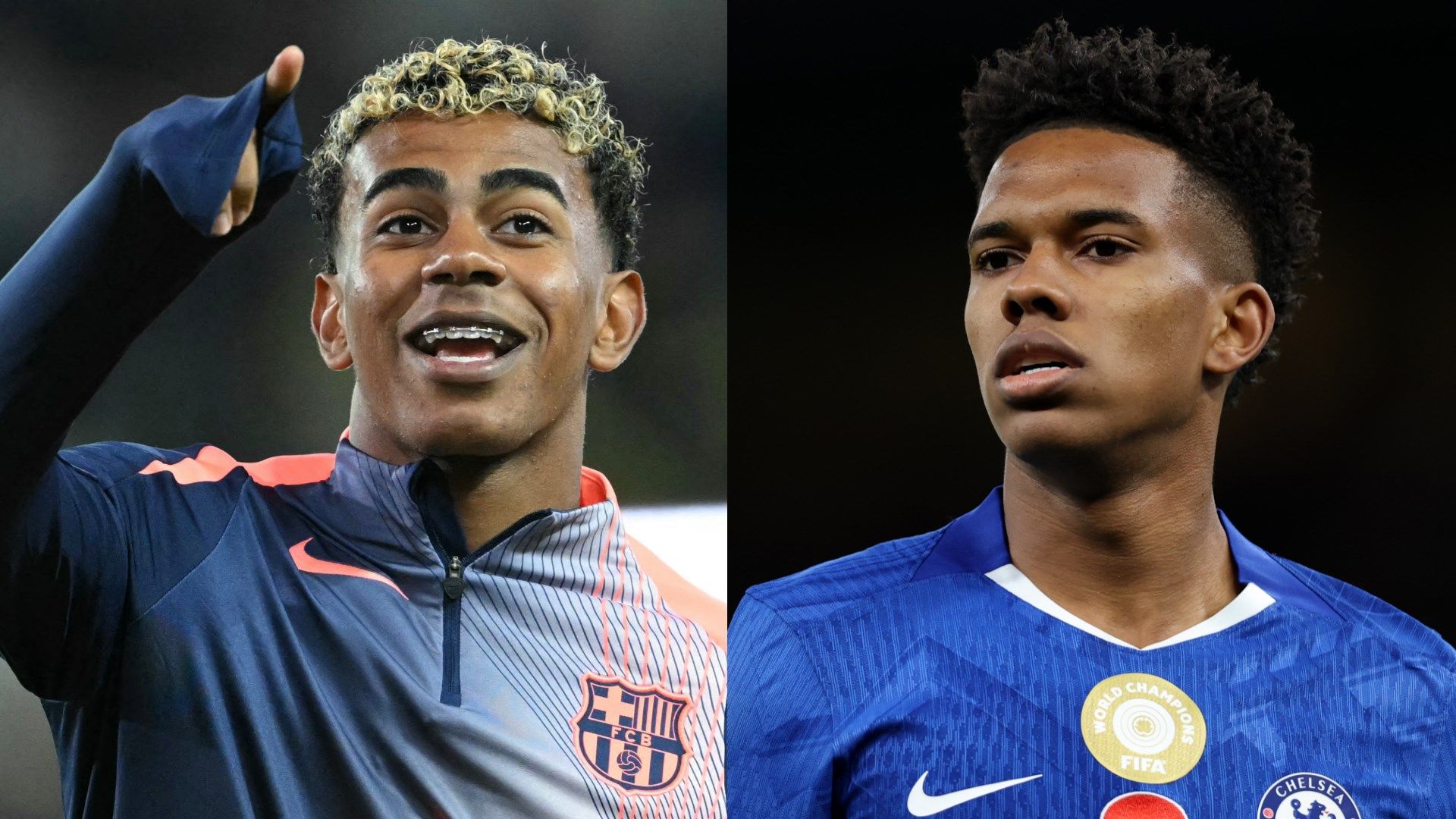 Chelsea Barcelona 欧冠 图像 2025 斯坦福桥 亚马尔 Estevao Garnacho