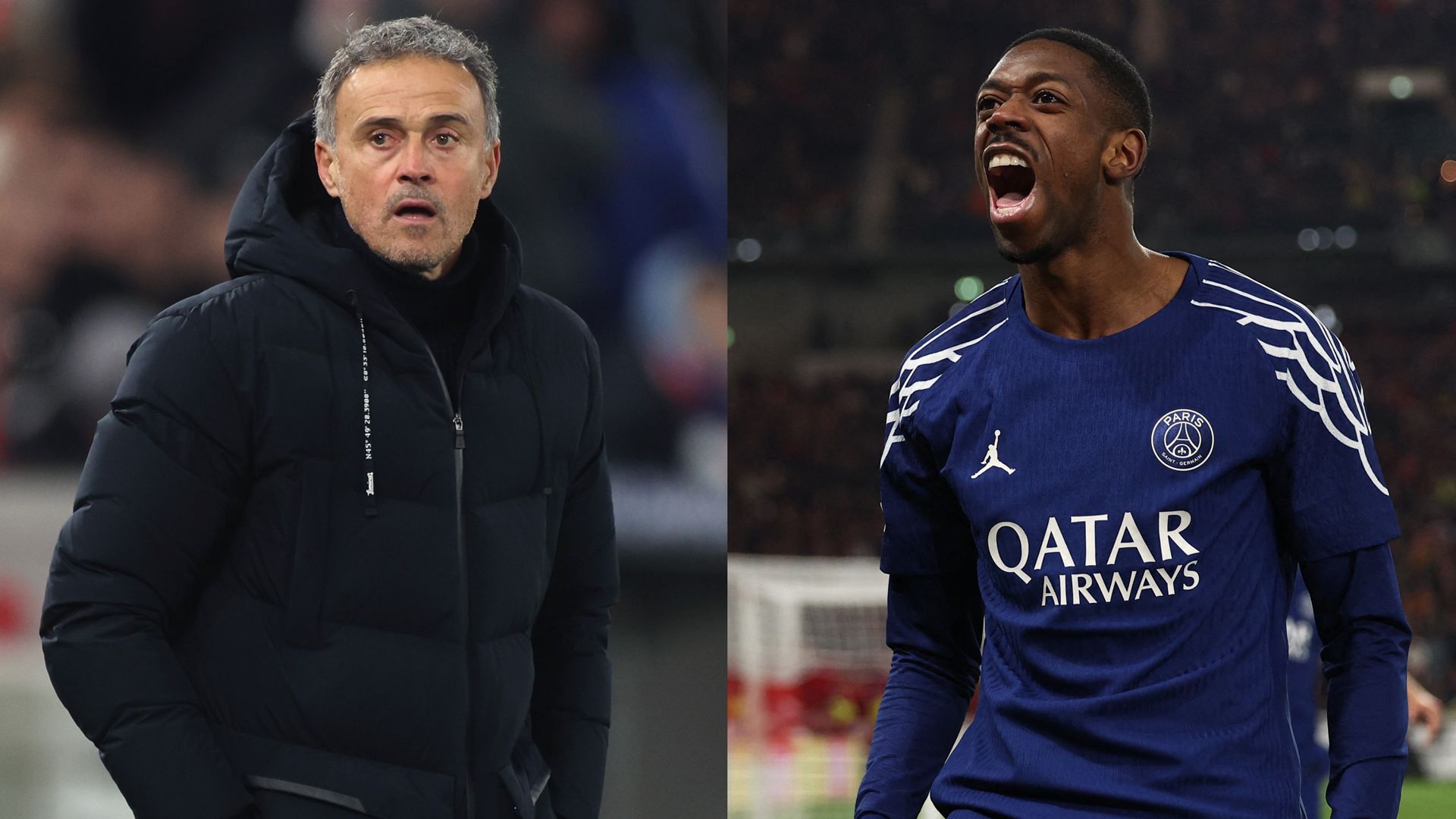Luis Enrique Ousmane Dembele split 2025