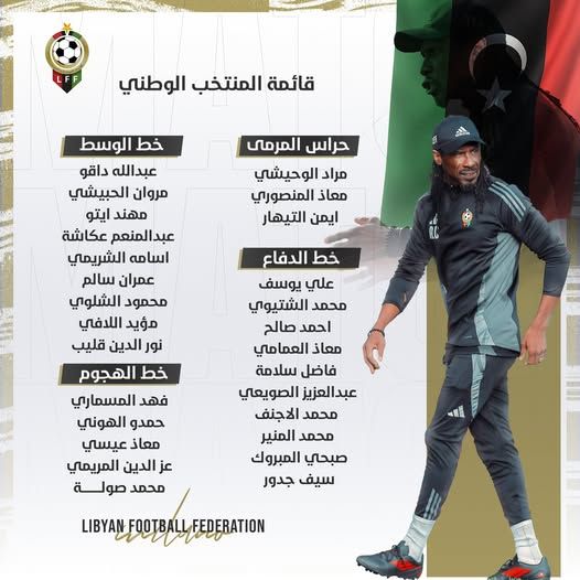 قائمة المنتخب الليبي
