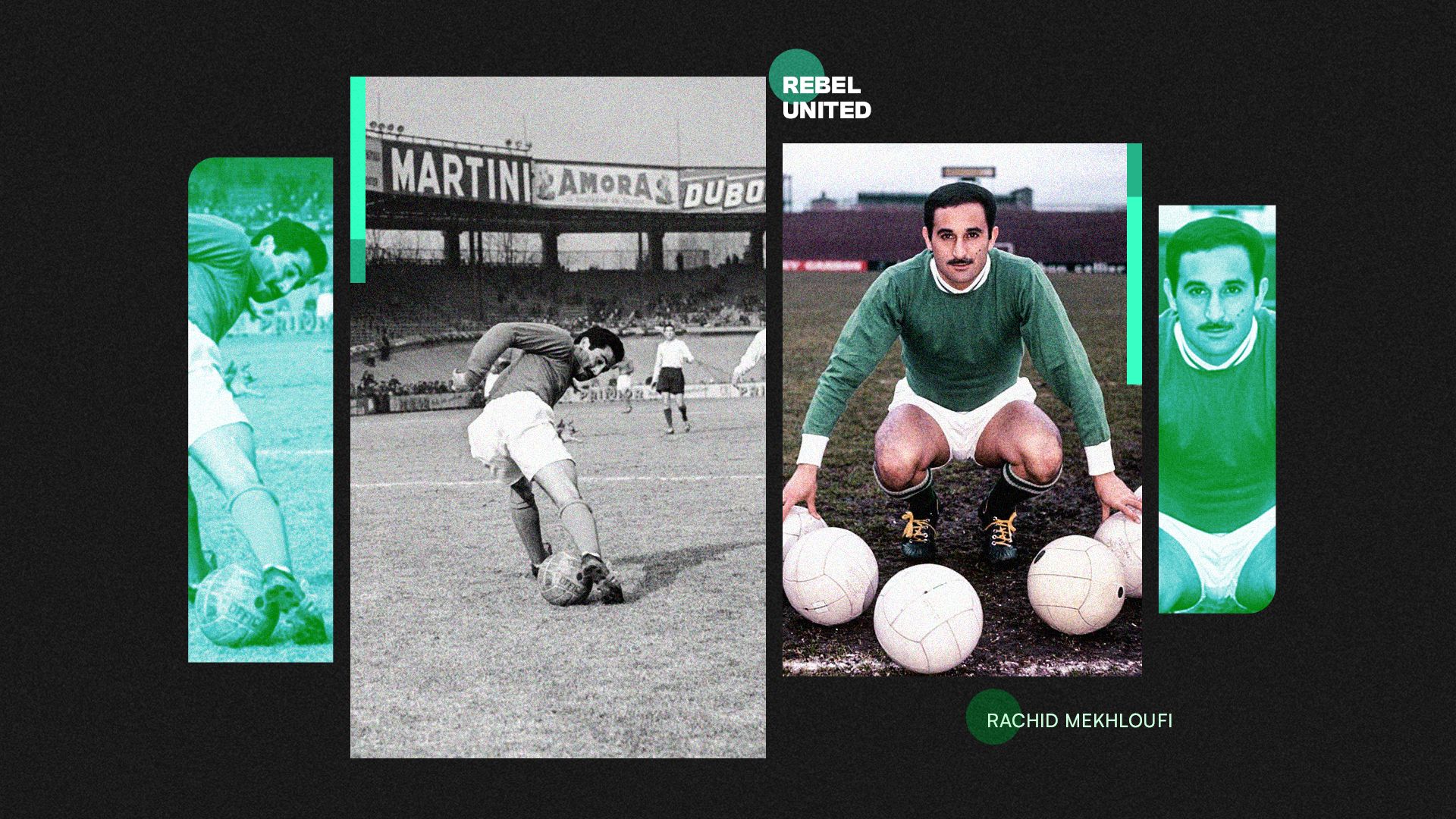 Rachid Mekhloufi, Rebel United