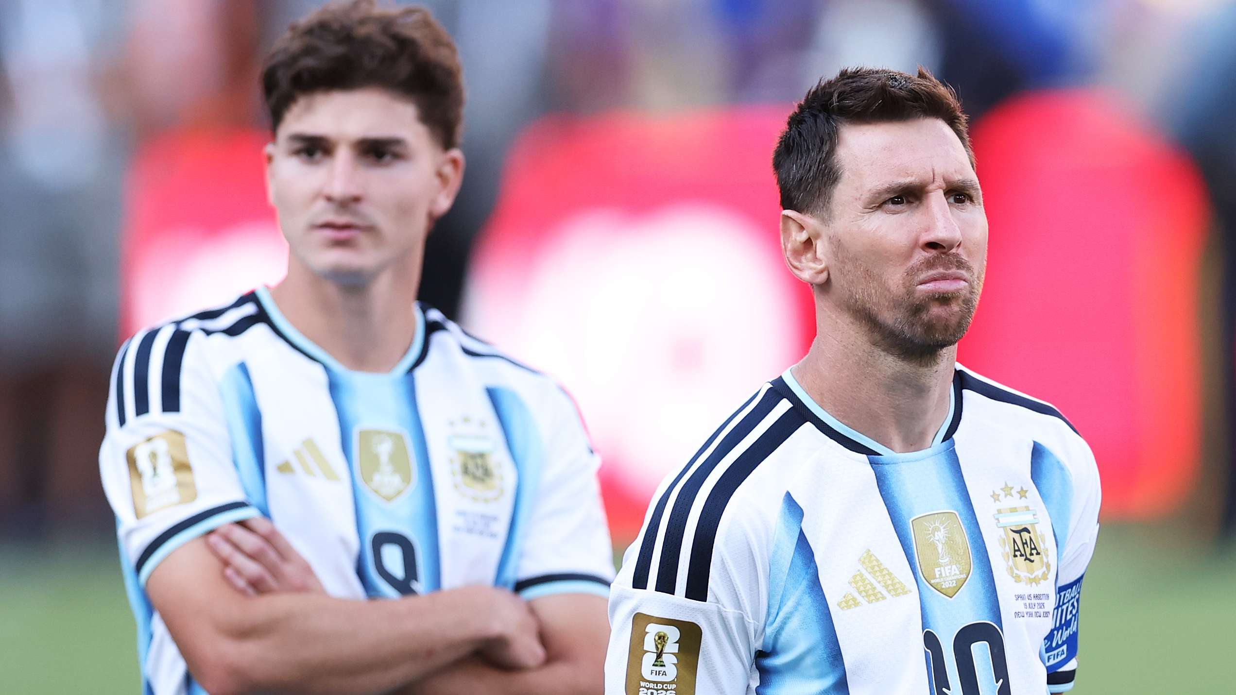 Lionel Messi Julian Alvarez 