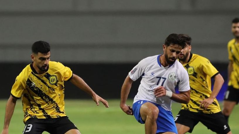 مباراة الحسين إربد والسرحان في الدوري الأردني