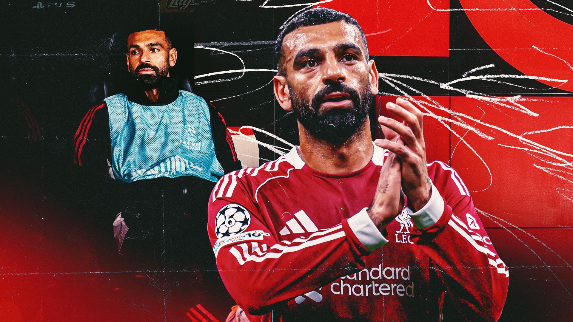 Salah benched GFX
