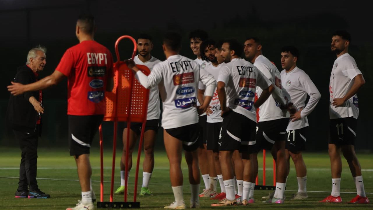 تدريبات منتخب مصر المشارك في كأس العرب