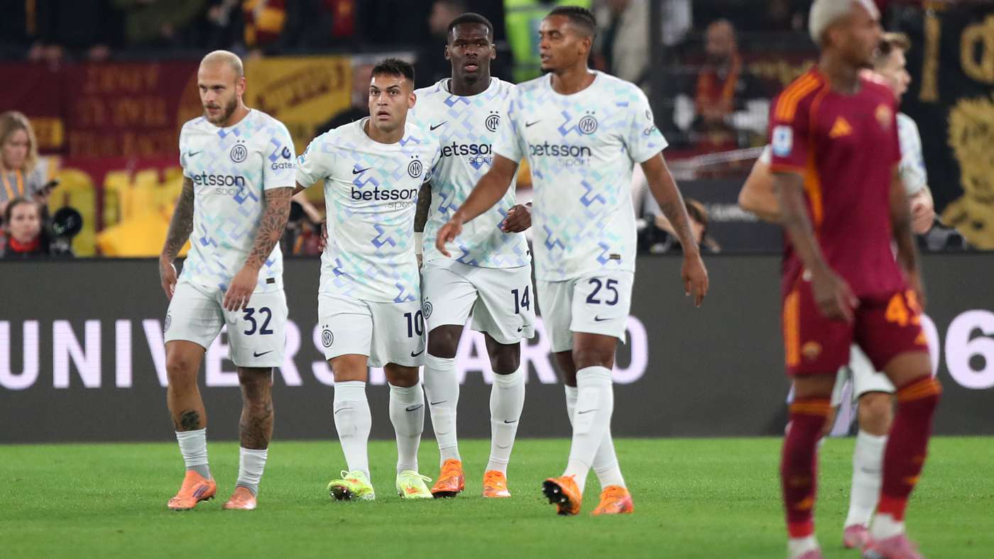 Inter vs Roma 1-0 Boni minuto 6 resumen foto