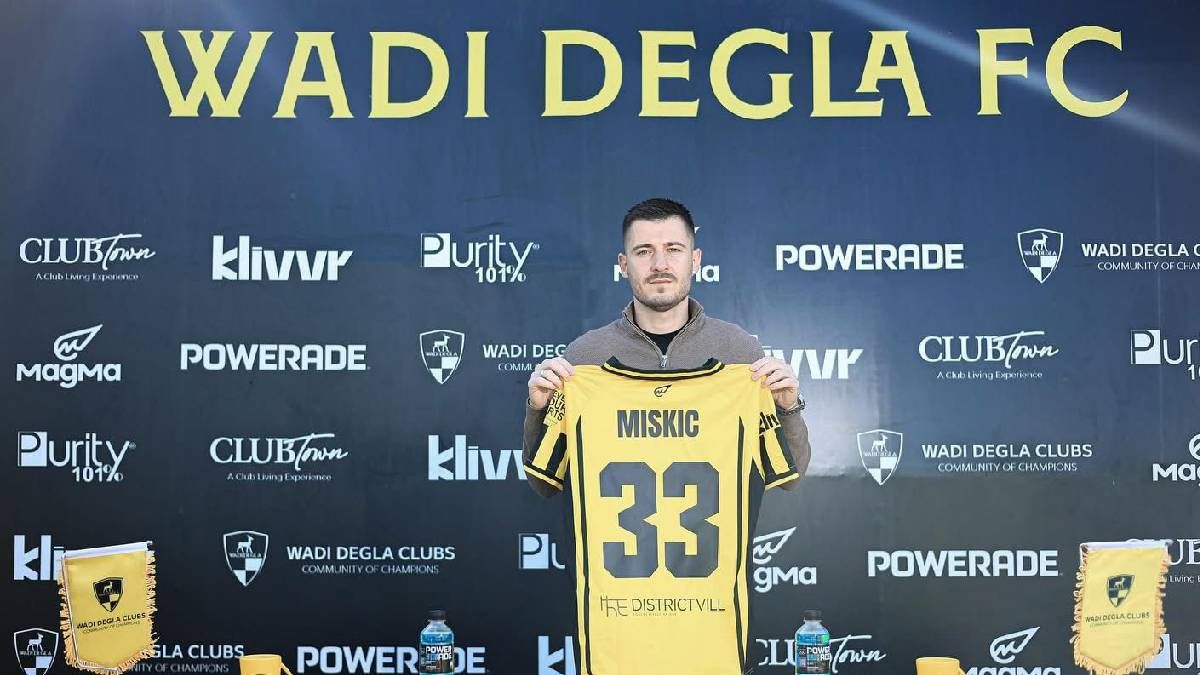 Danijel Miskić croato Wadi Degla foto