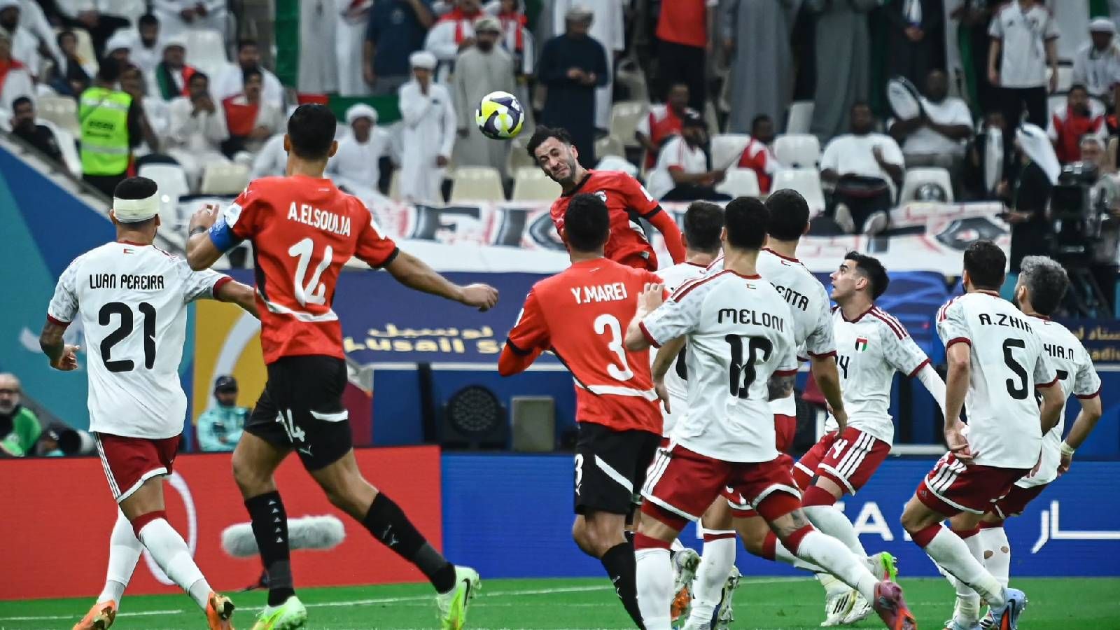 مباراة مصر والإمارات في كأس العرب