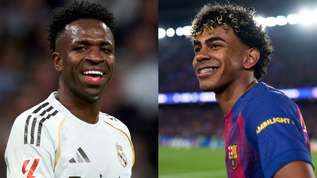 Vinicius Junior Lamine Yamal 2025-26