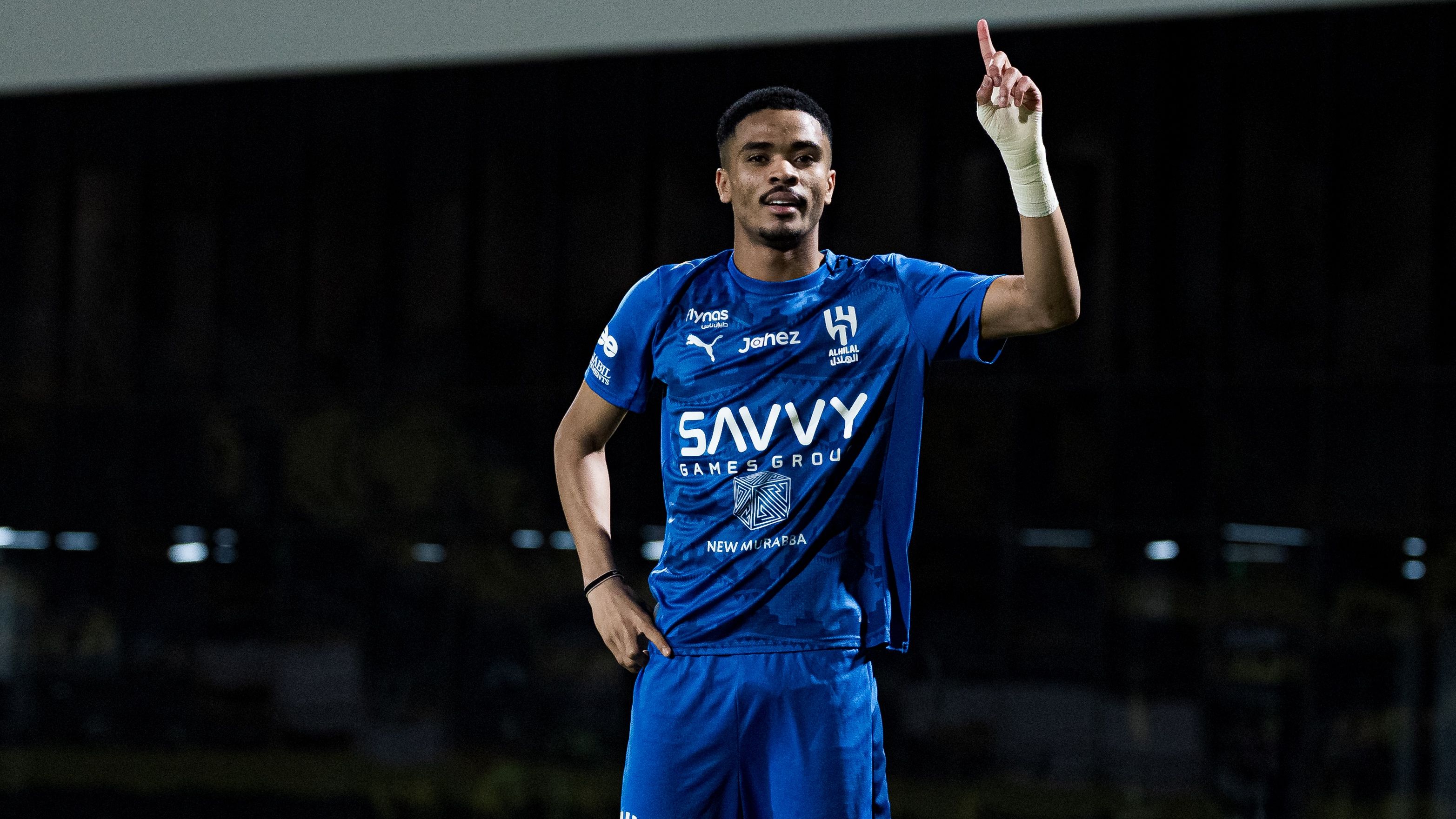 عبدالعزيز جرموش لاعب الهلال تحت 21 عامًا