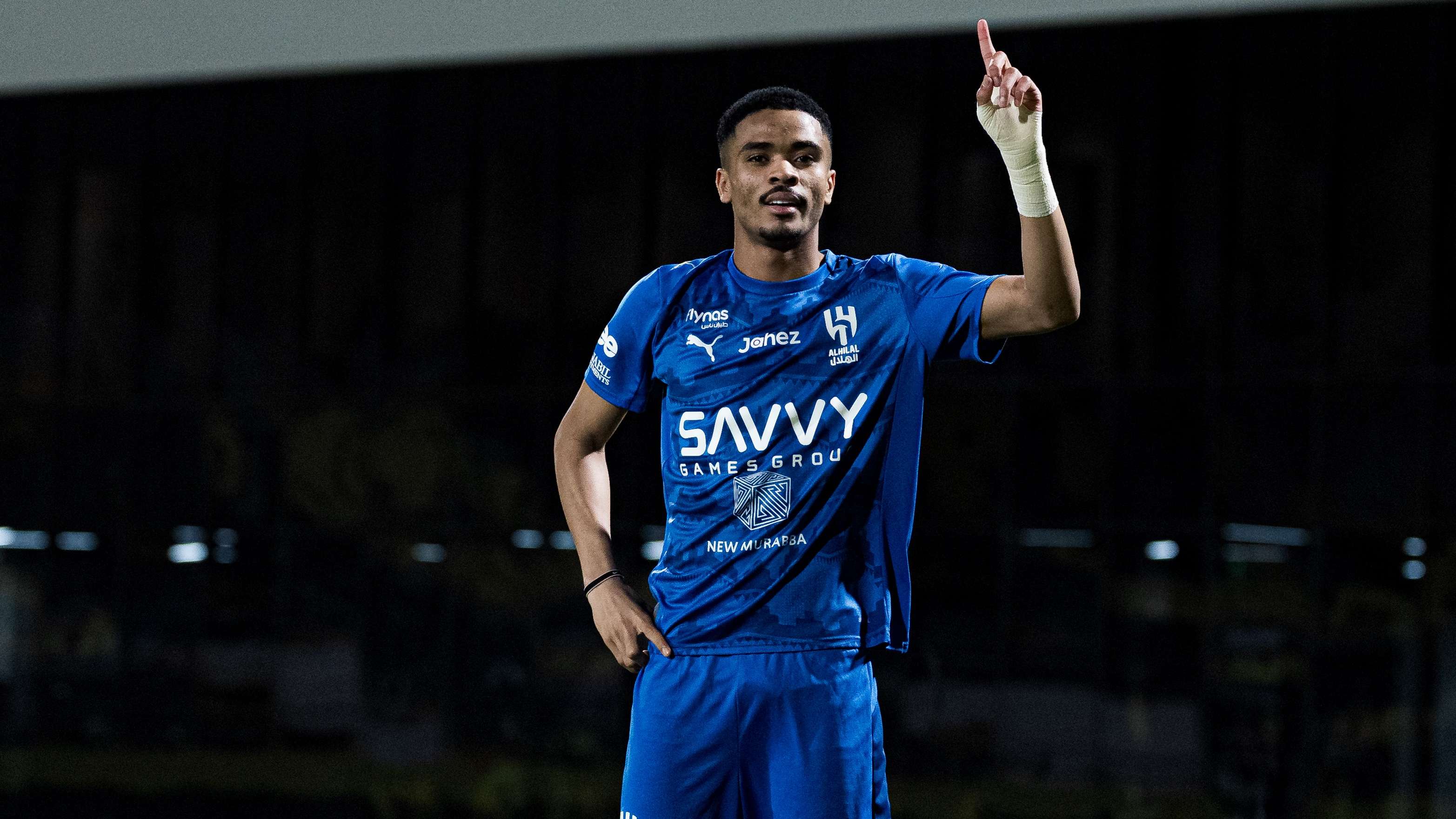 عبدالعزيز جرموش لاعب الهلال تحت 21 عامًا