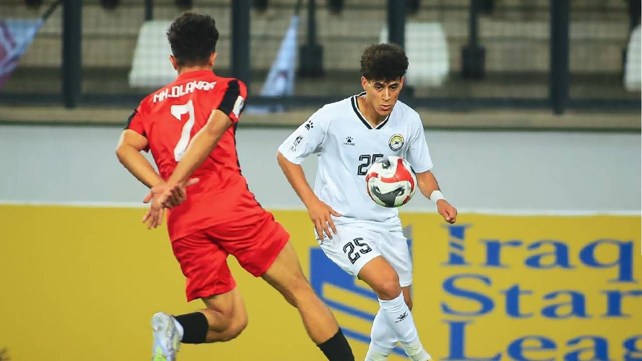 مباراة الزوراء ونوروز في الدوري العراقي