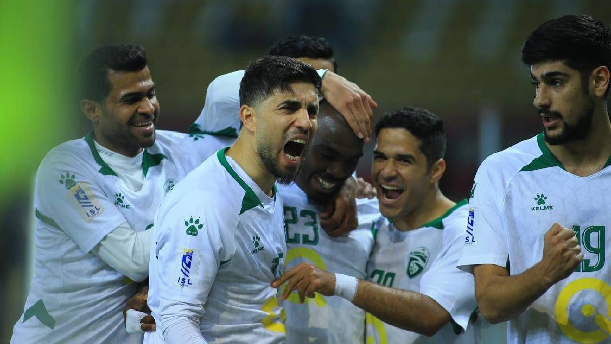 Koko hat-trick Al-Ghraaf contro Amanat Baghdad