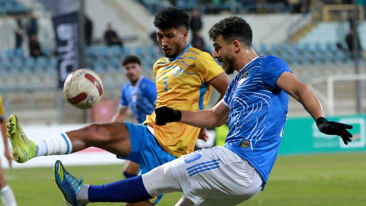 مباراة الإسماعيلي والمقاولون في الدوري المصري
