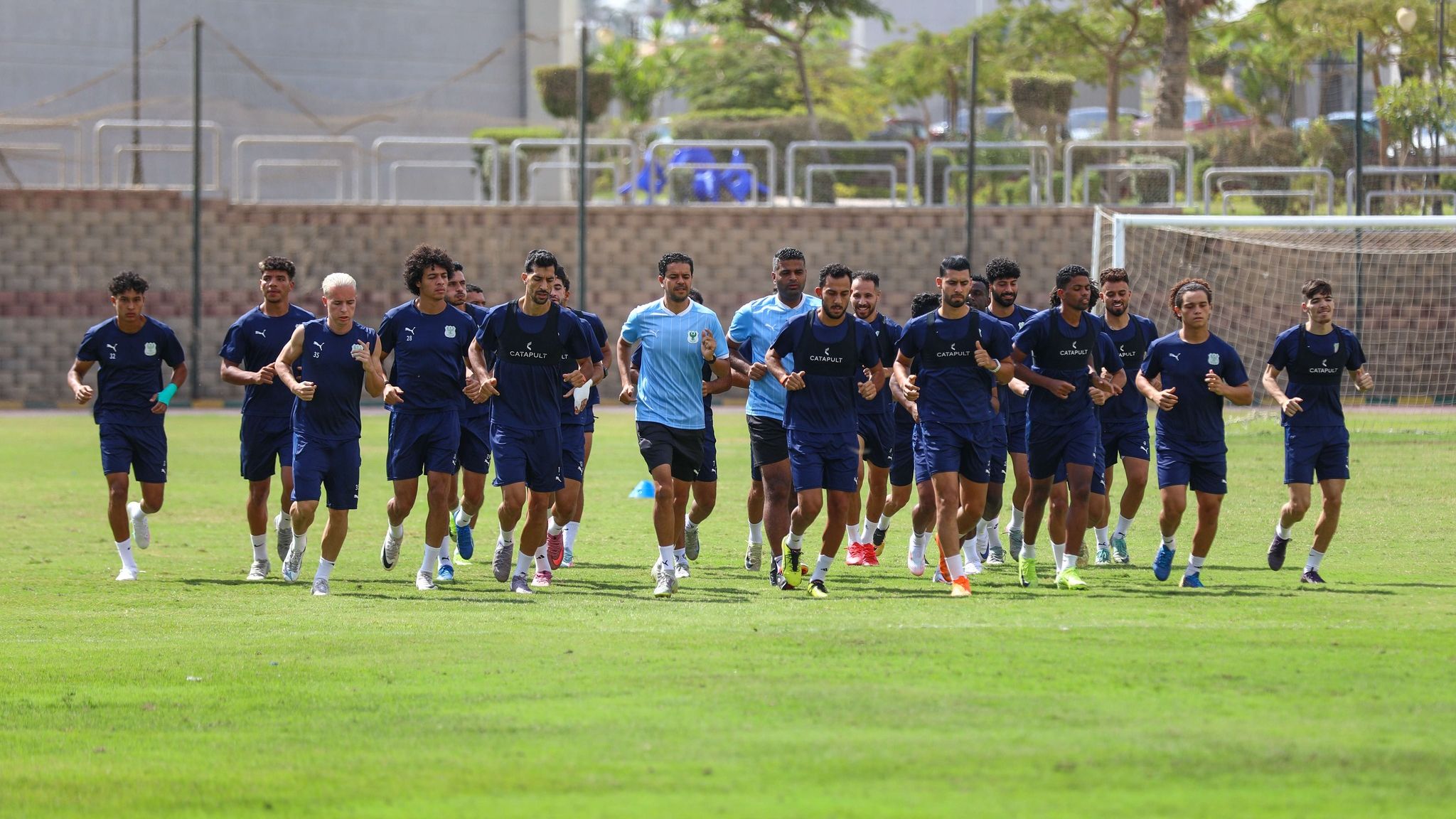 تدريبات المصري تحت قيادة نبيل الكوكي