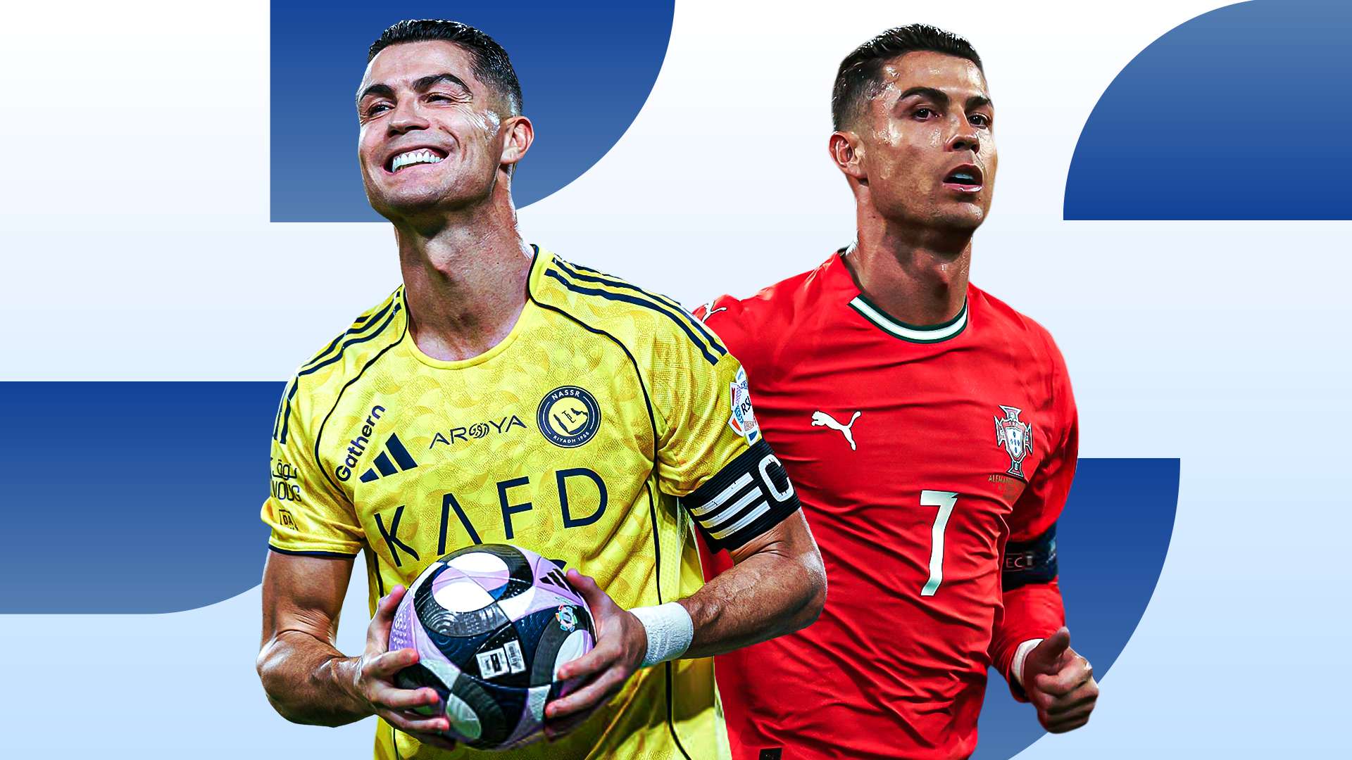 كريستيانو رونالدو نجم النصر السعودي ومنتخب البرتغال