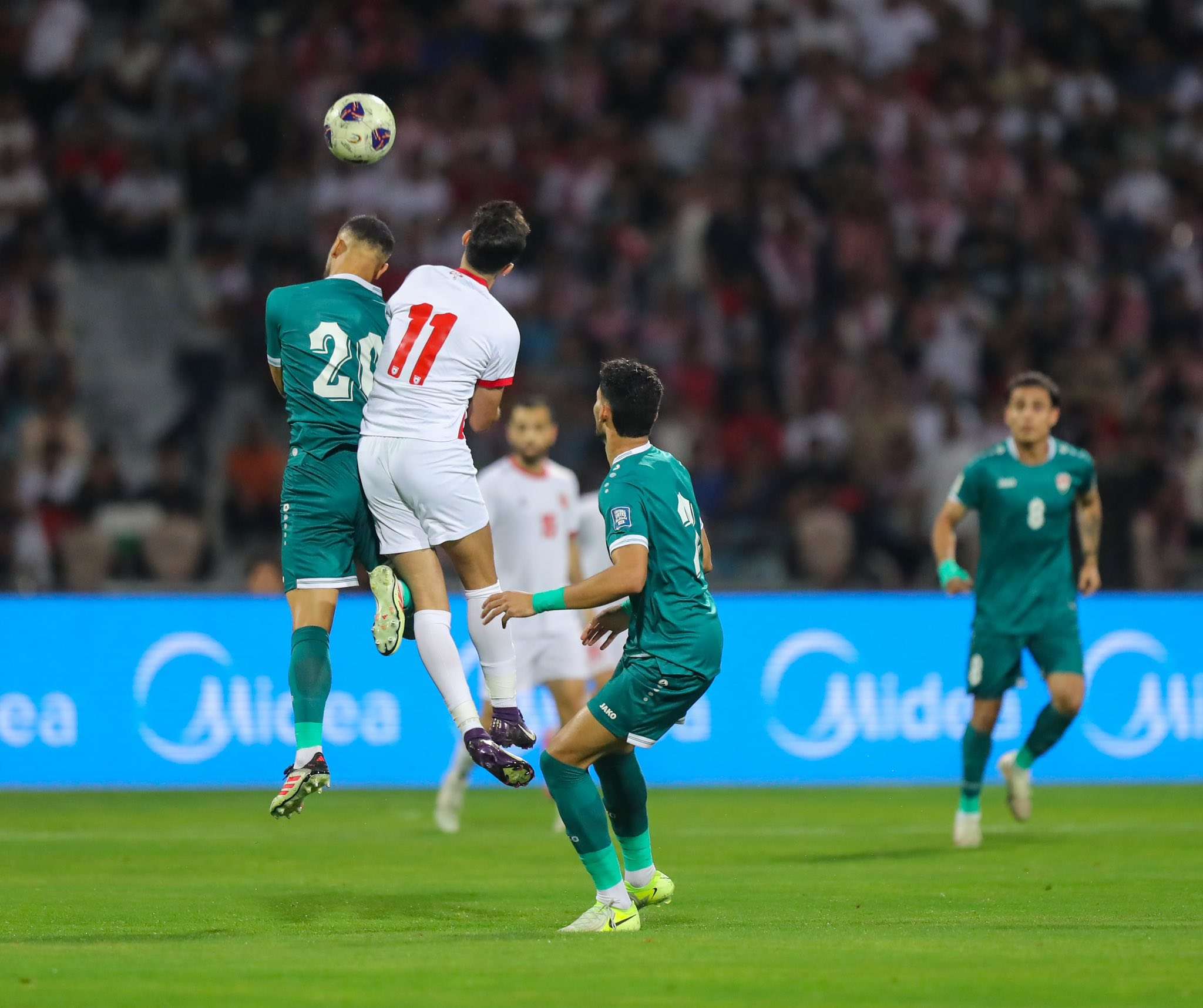 مباراة الأردن والعراق في تصفيات كأس العالم