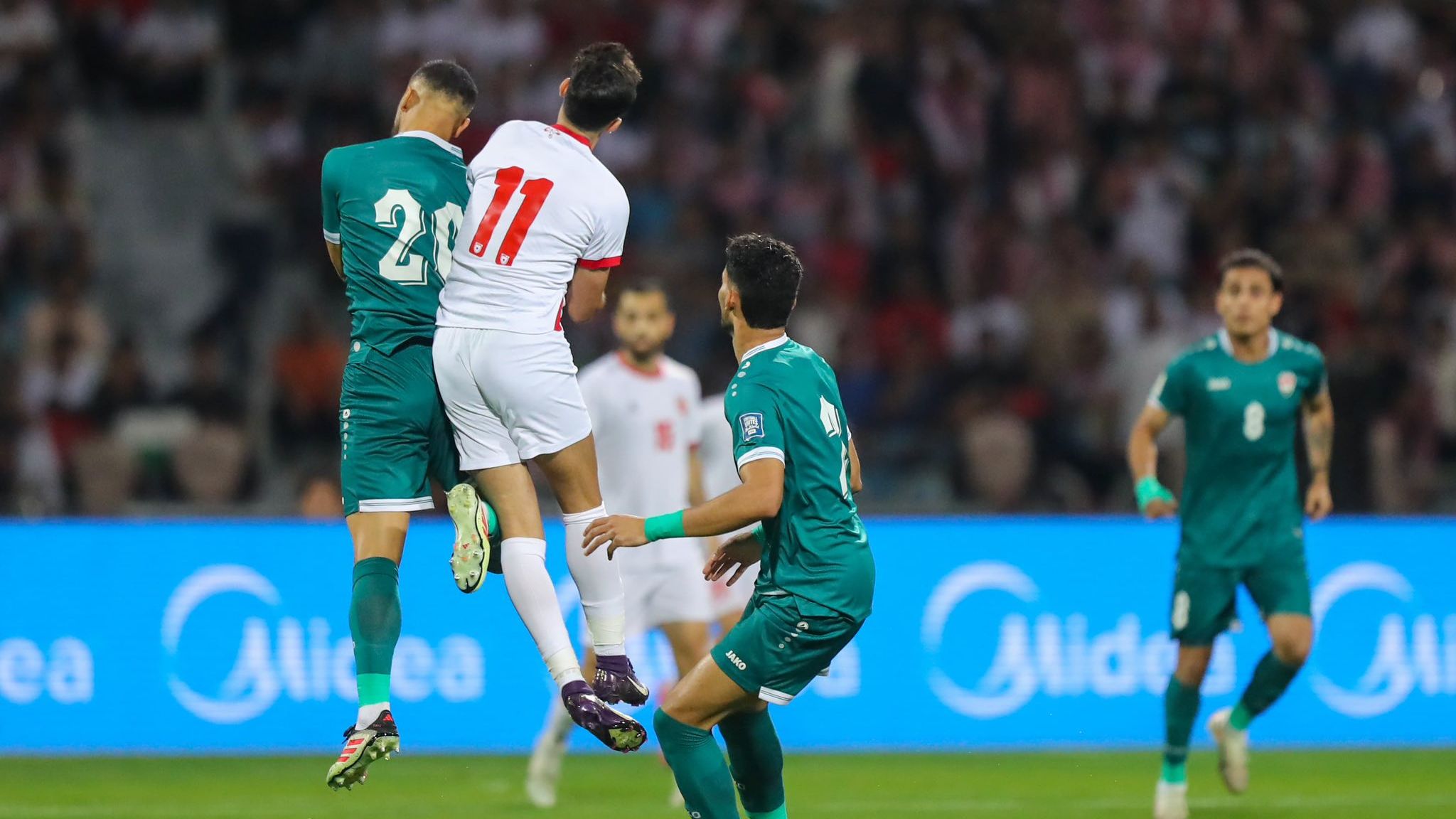 مباراة الأردن والعراق في تصفيات كأس العالم