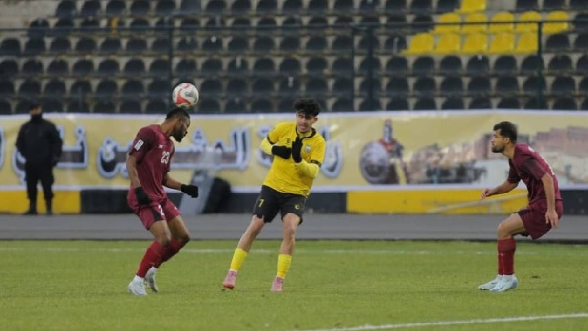 مباراة إربيل ونفط ميسان في الدوري العراقي