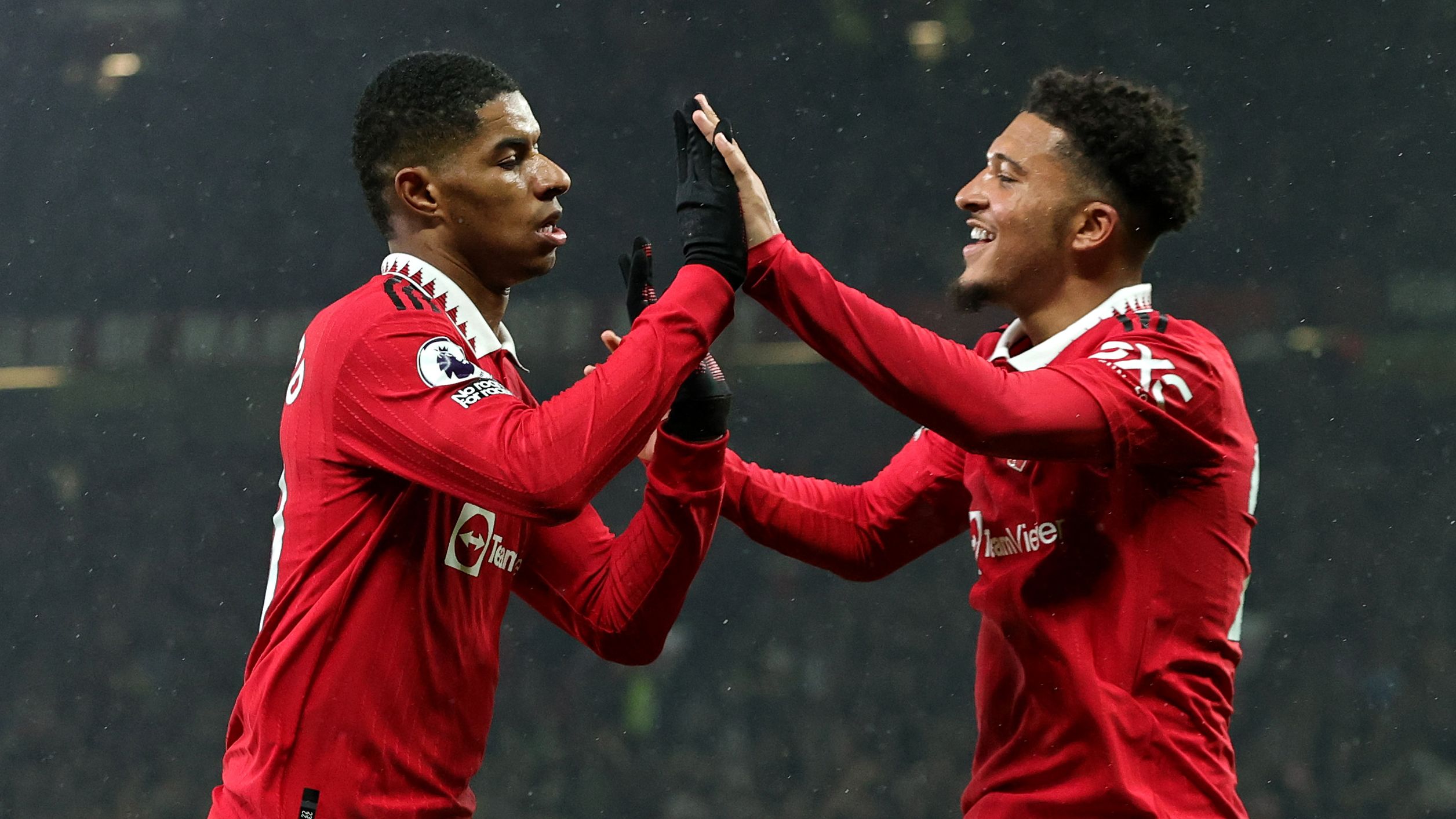 Jadon Sancho Marcus Rashford