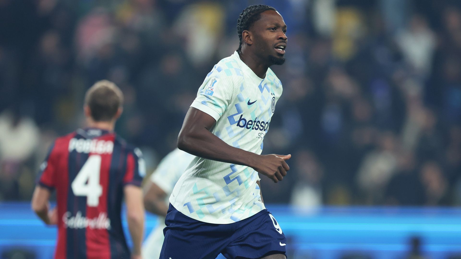 Marcus Thuram Bologna Inter Supercoppa Italiana