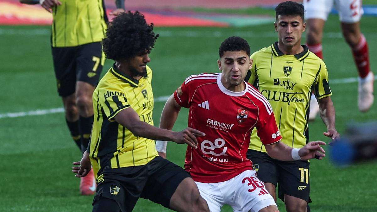 مباراة الأهلي ووادي دجلة في الدوري المصري