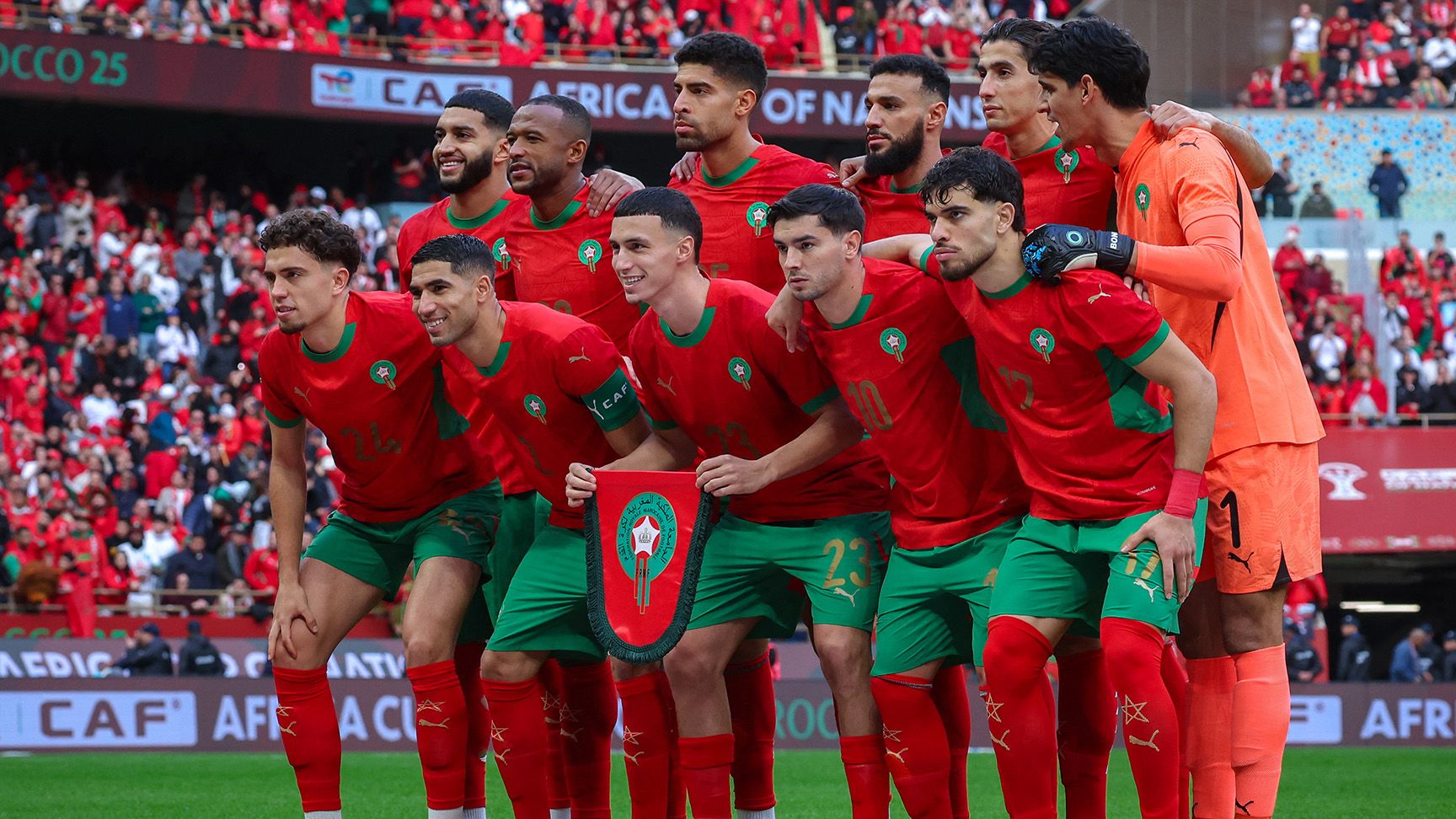 Morocco team AFCON 
