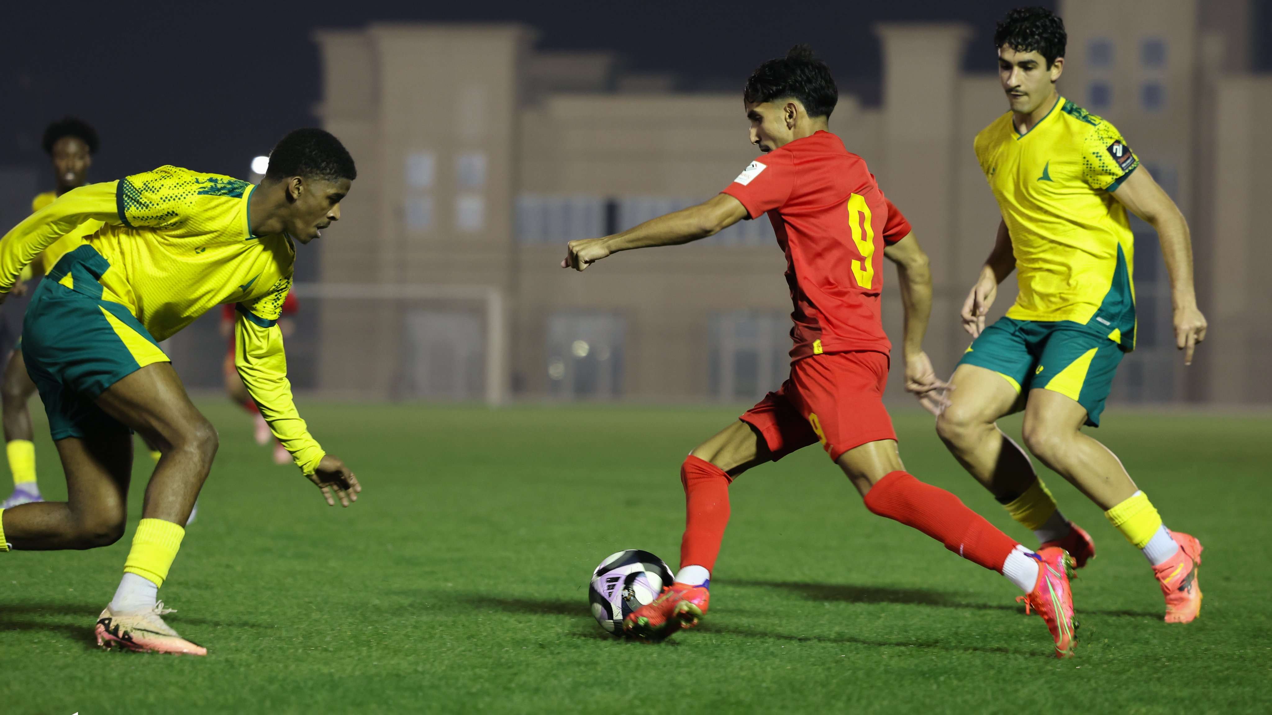 عمار اليهيبي نجم المنتخب السعودي للشباب والقادسية