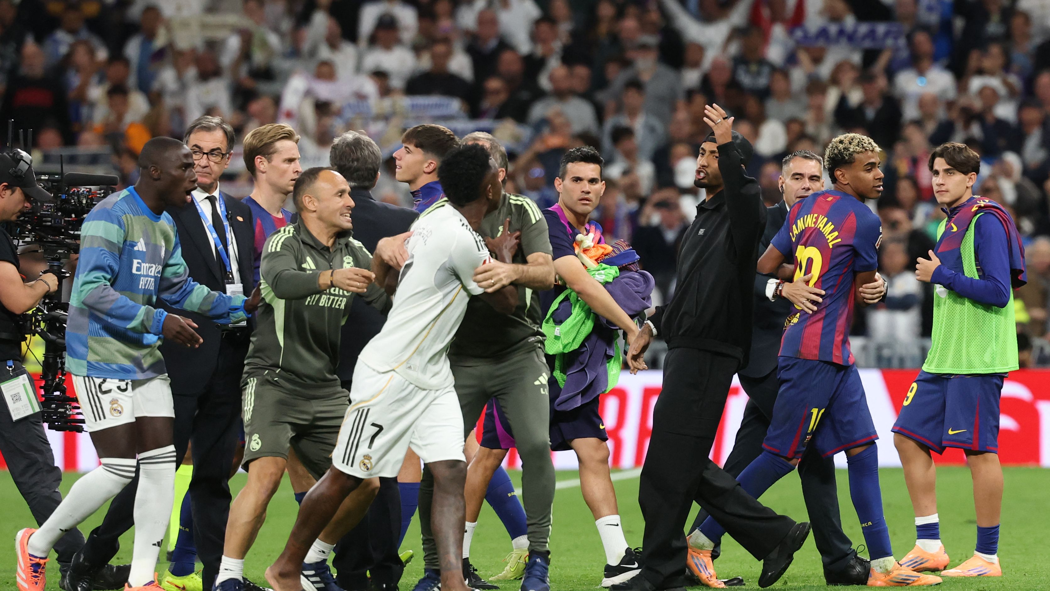 Vinicius Junior Lamine Yamal Real Madrid Barcelona