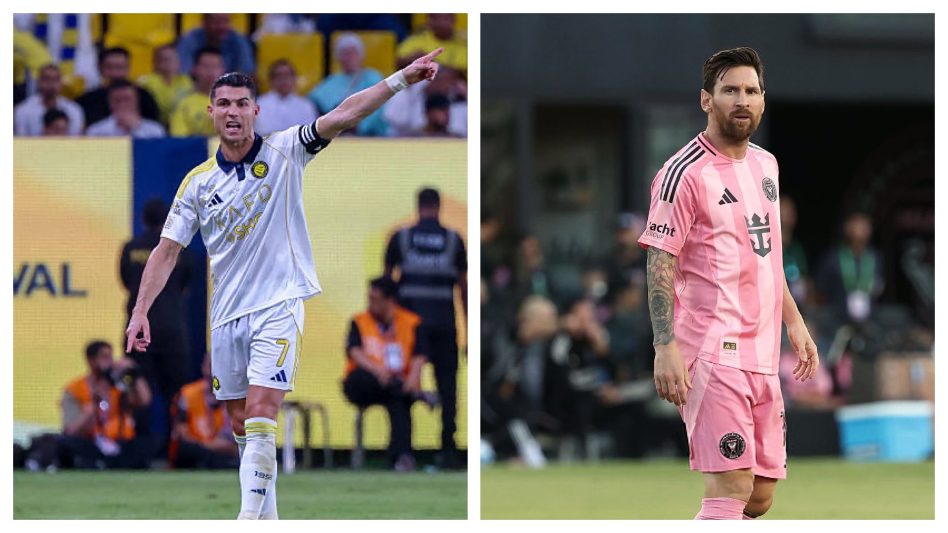 Ronaldo Messi