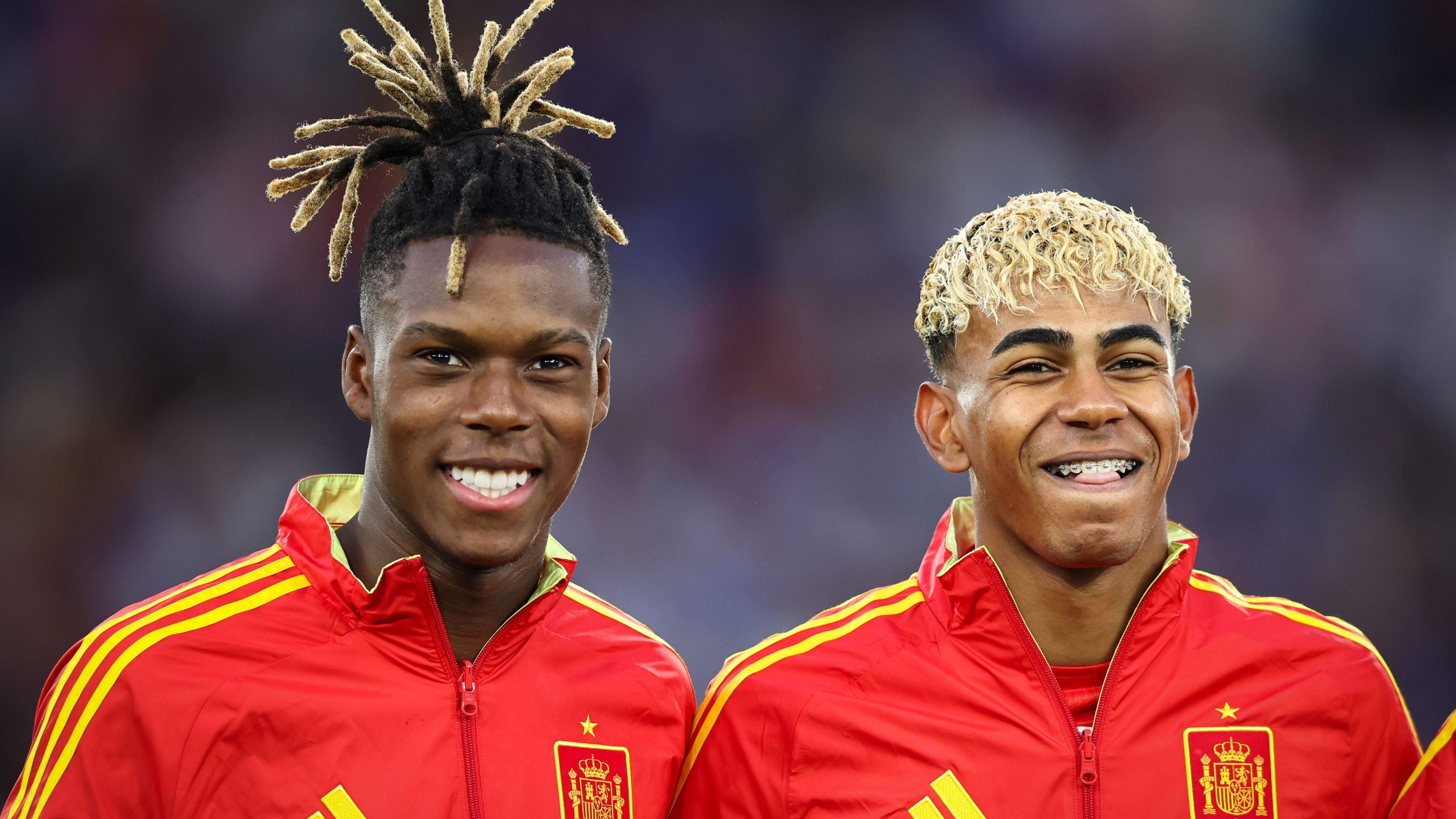 Nico Williams Lamine Yamal Spain 2025