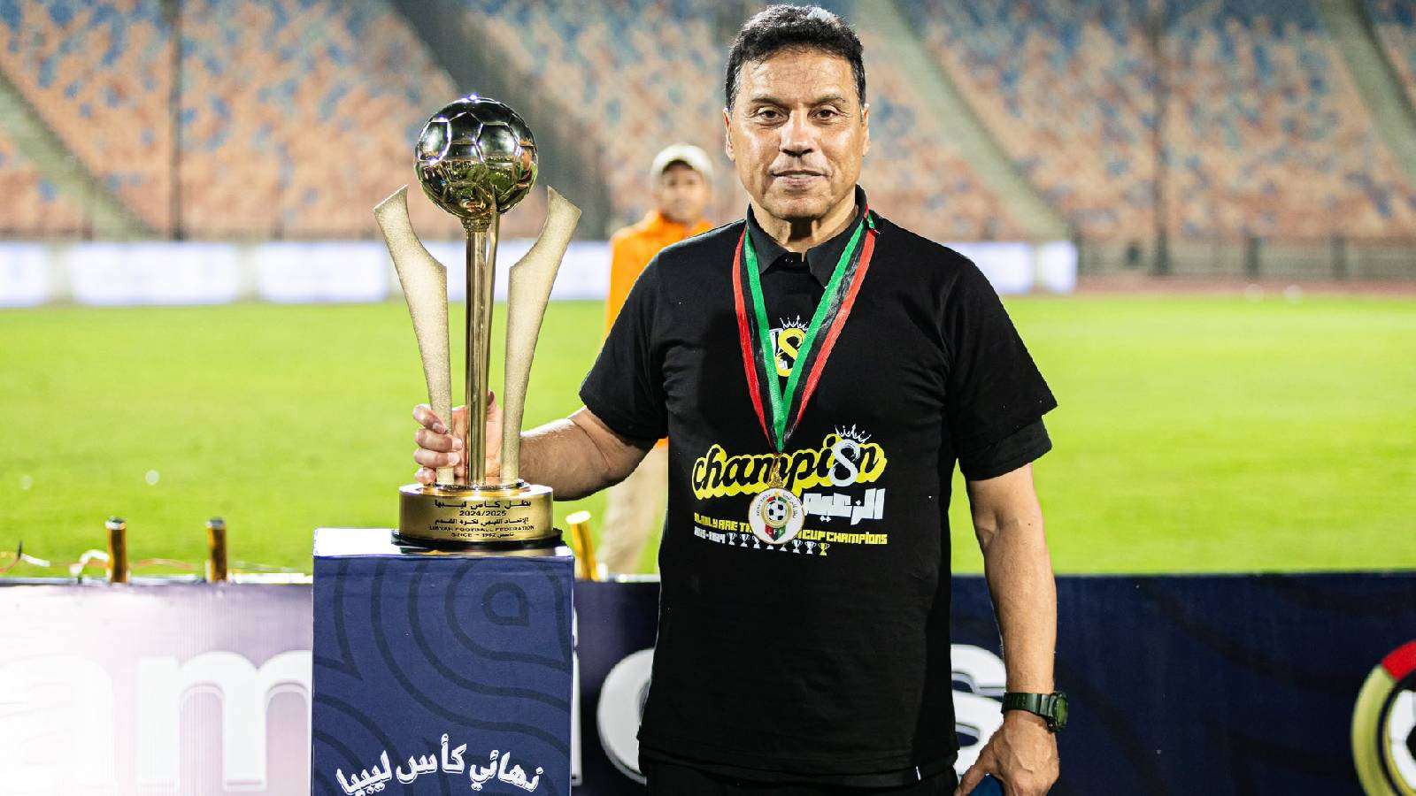 حسام البدري مدرب الأهلي طرابلس