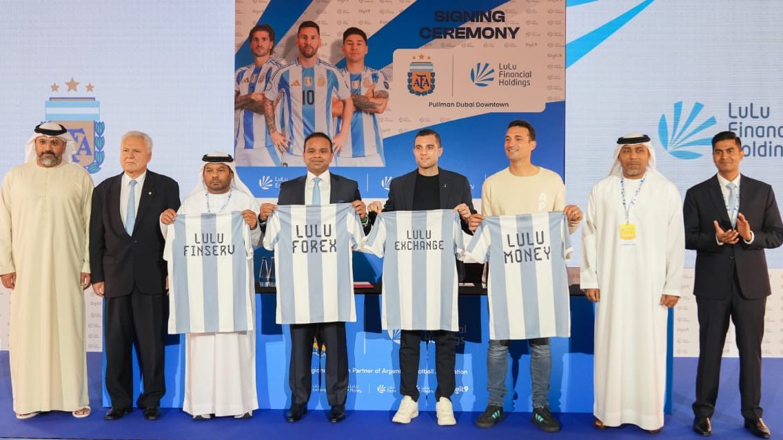 LuLu Forex & LuLu Finserv Partner with the Argentine Football Association