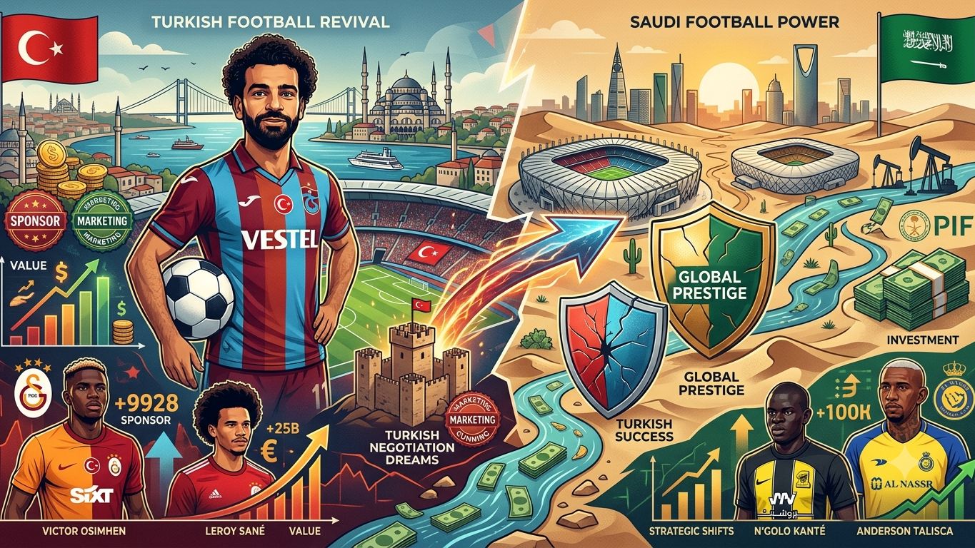 محمد صلاح والدوري التركي
