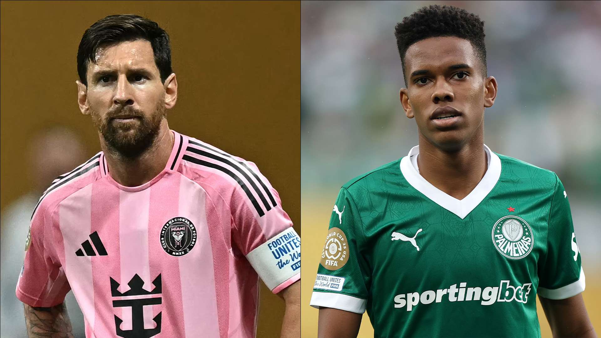 Messi Inter Miami Estevao Palmeiras