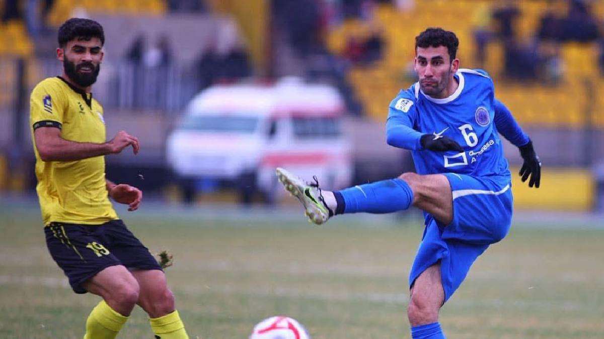 مباراة الطلبة وأربيل في الدوري العراقي