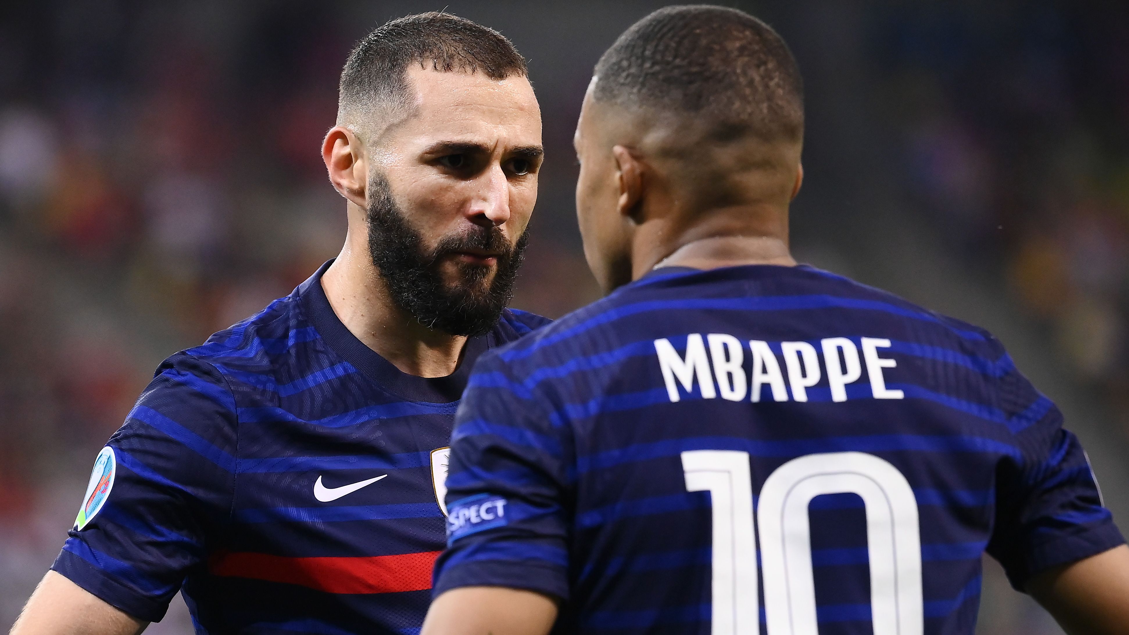 Benzema Mbappé Euro 2021
