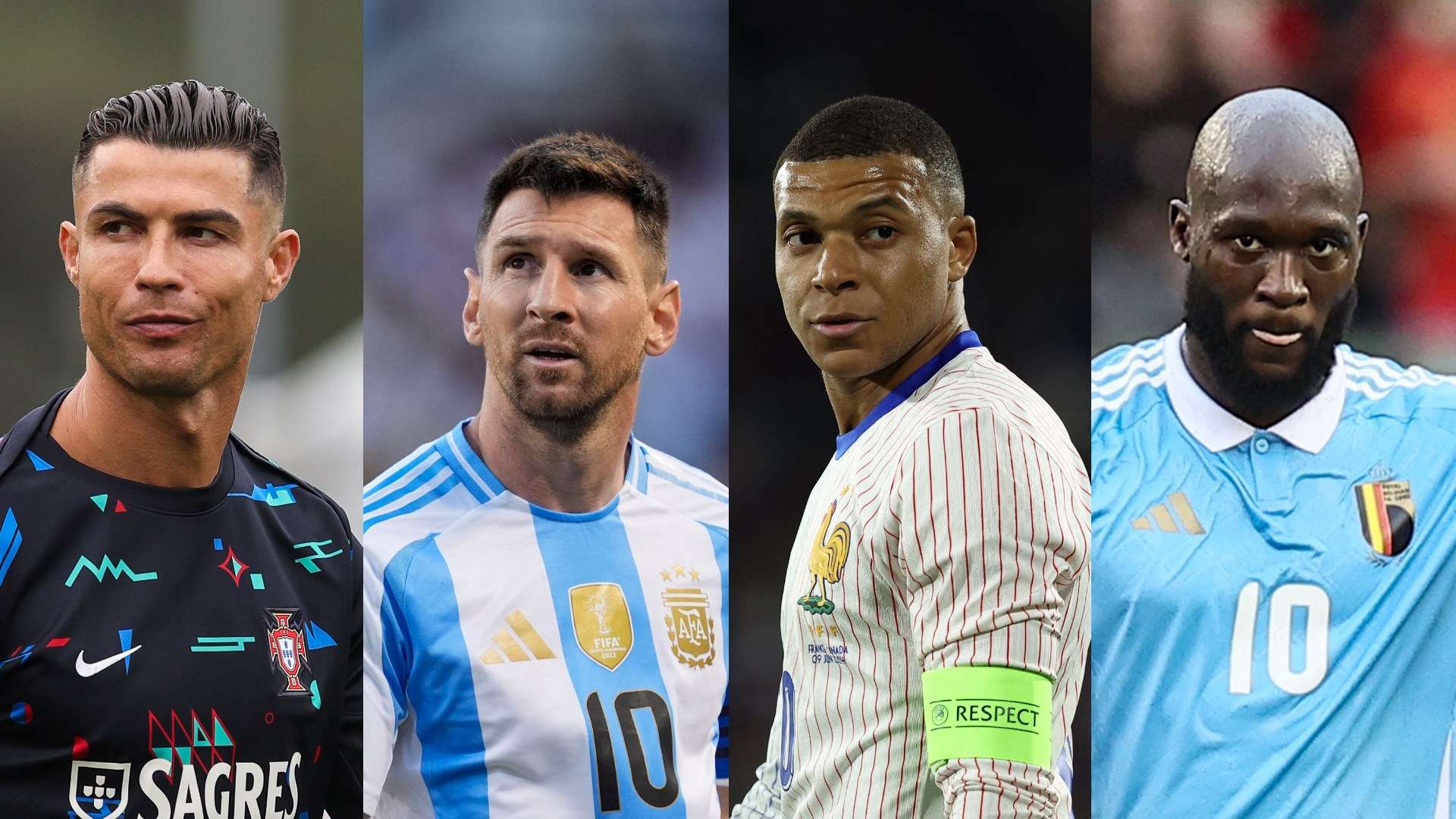 Ronaldo Messi Mbappe Lukaku