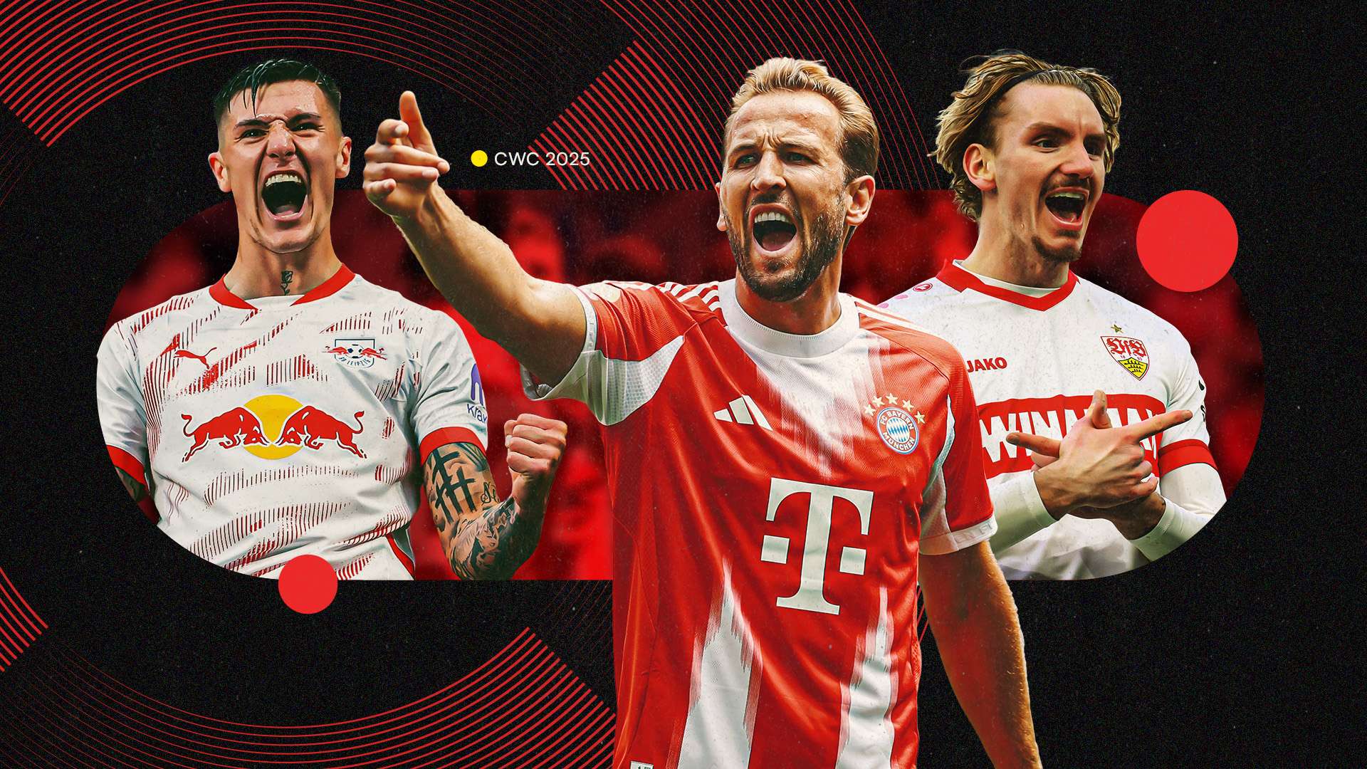 Harry Kane Bayern strikers GFX