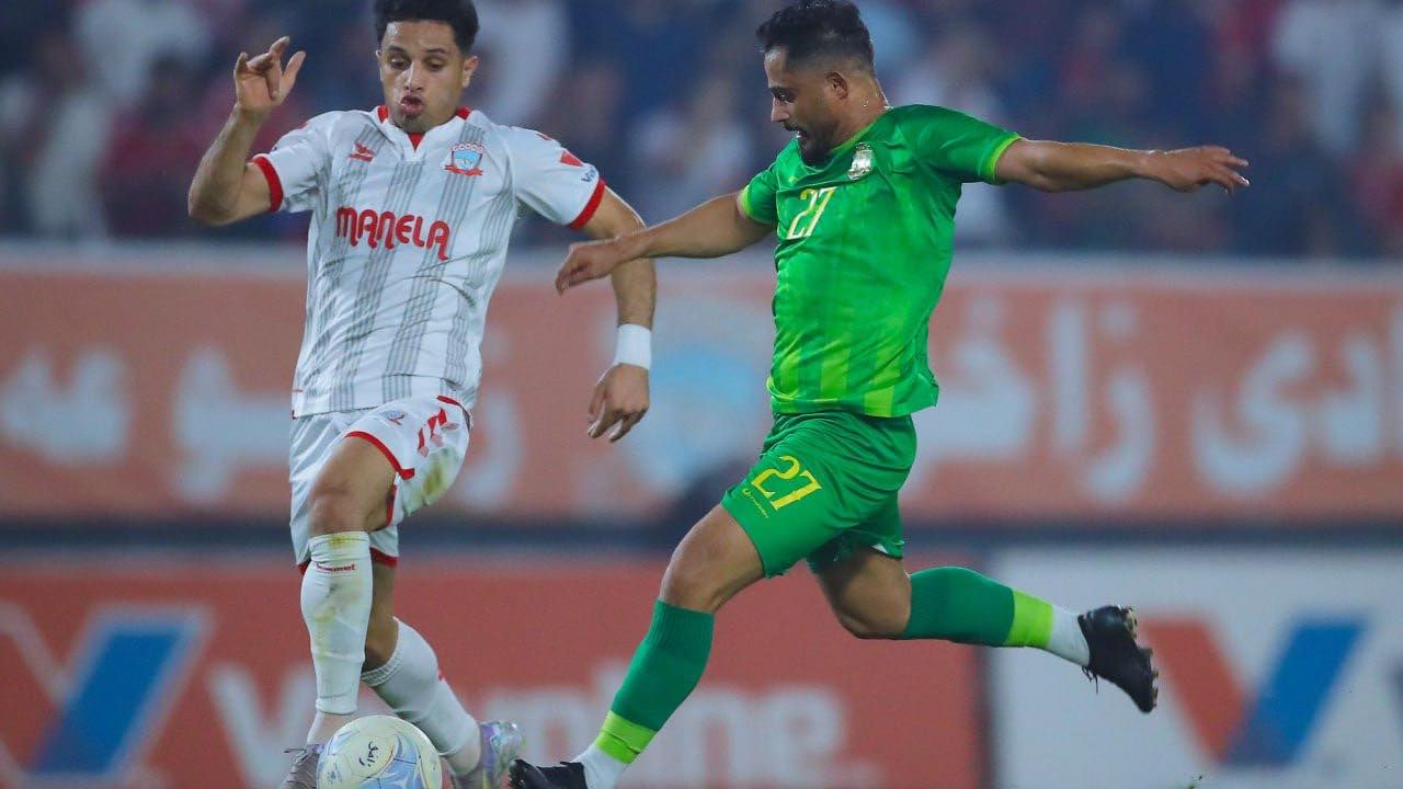 مباراة زاخو والشرطة في كأس العراق