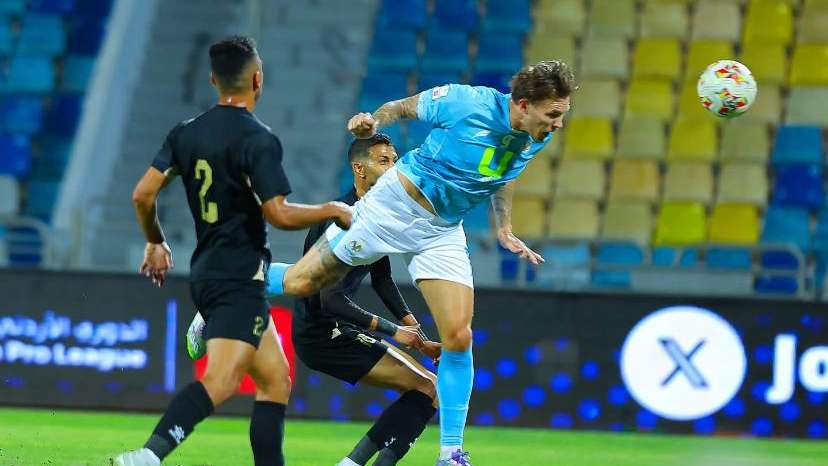 مباراة الفيصلي والبقعة في الدوري الأردني