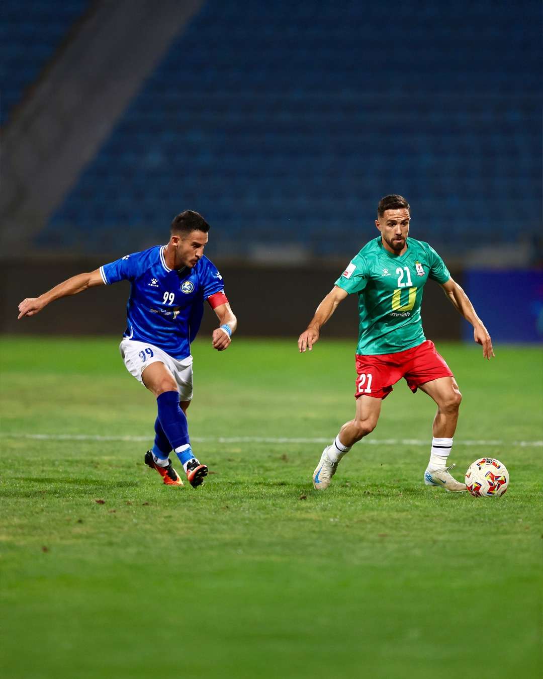 مباراة الوحدات والسلط في الدوري الأردني