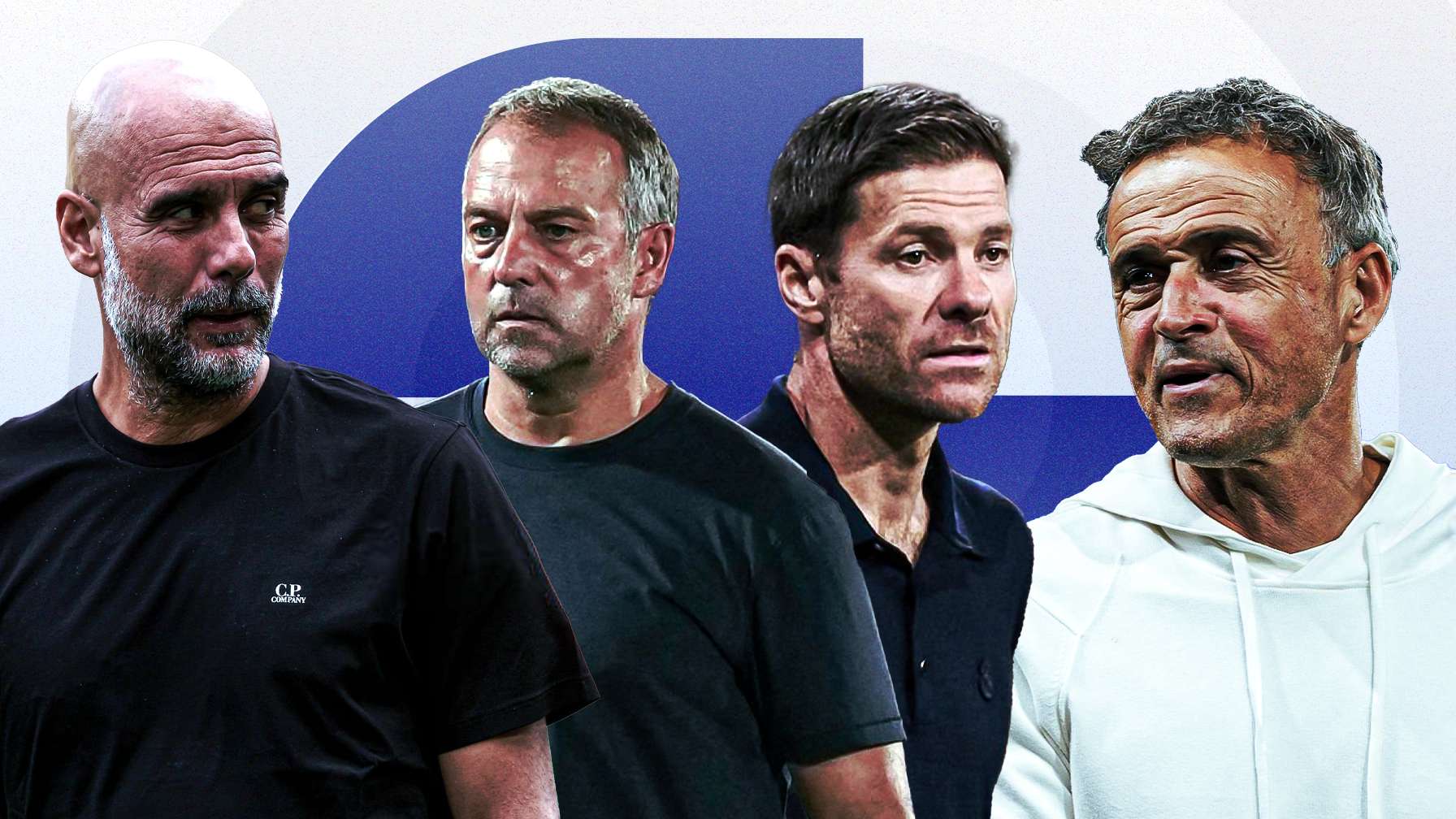 Guardiola and Flick and Alonso