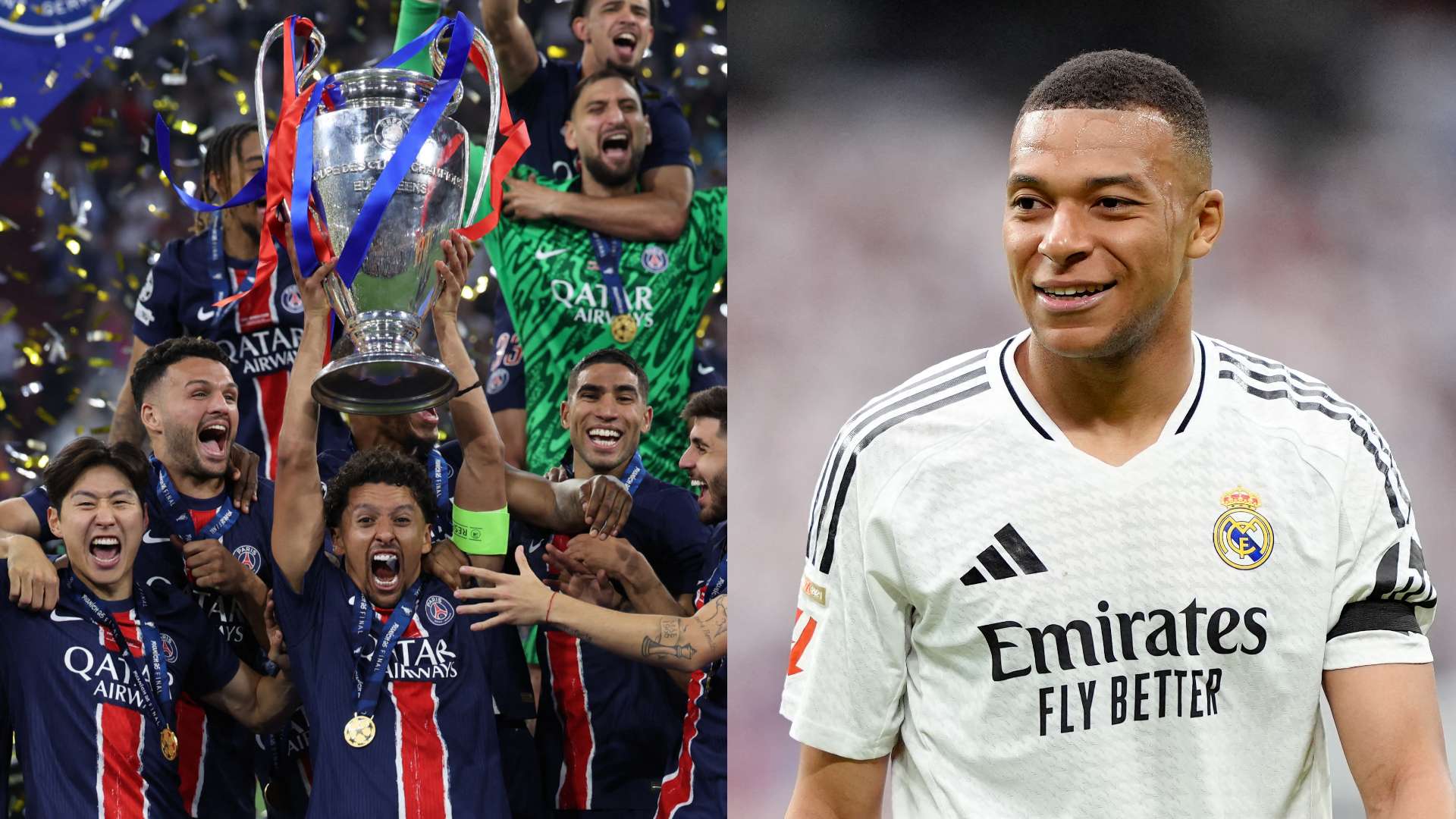 GFX PSG Kylian Mbappe