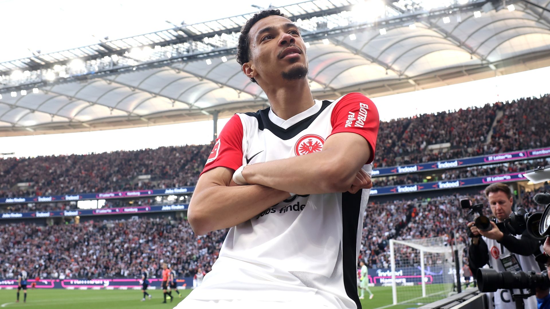 Hugo Ekitike Frankfurt 04132025