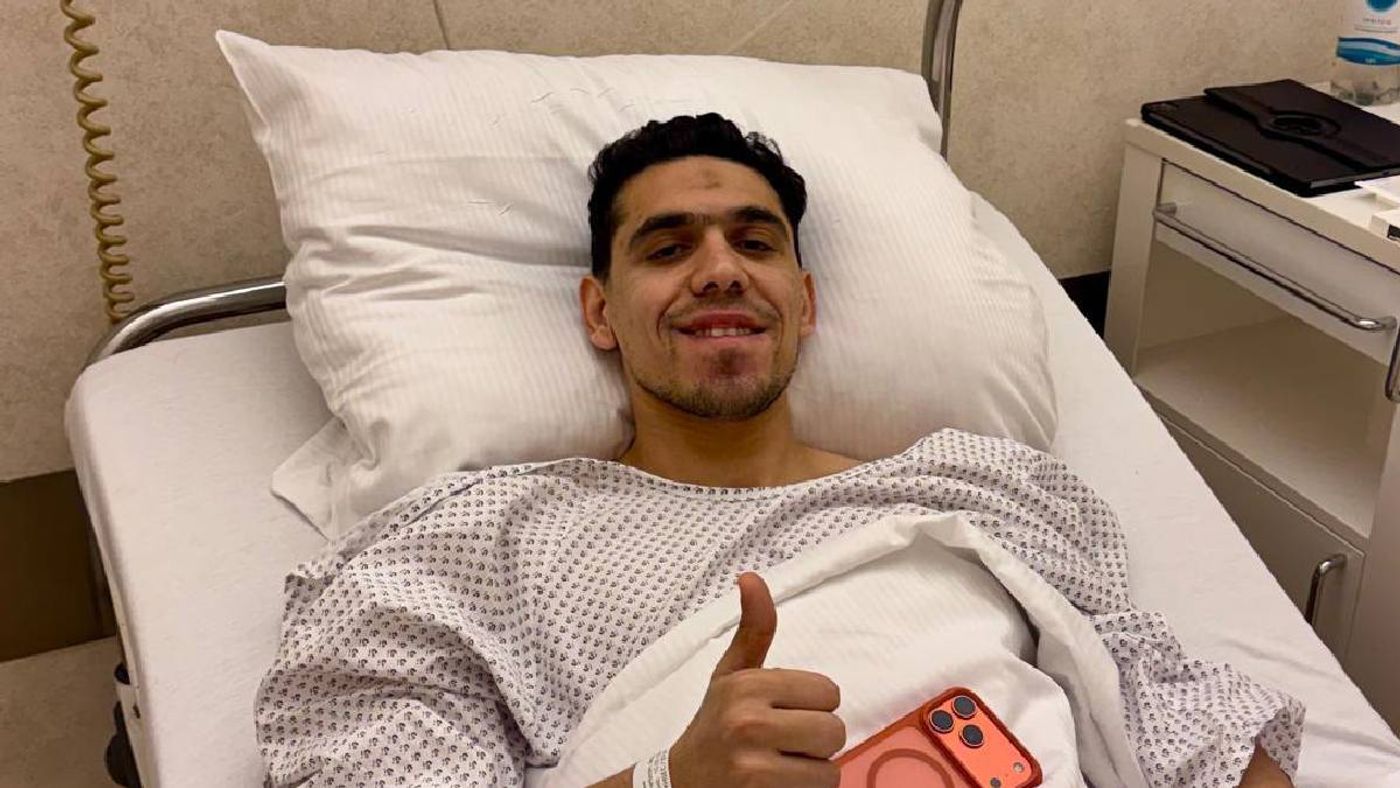 جراحة ناجحة للاعب منتخب مصر في ألمانيا