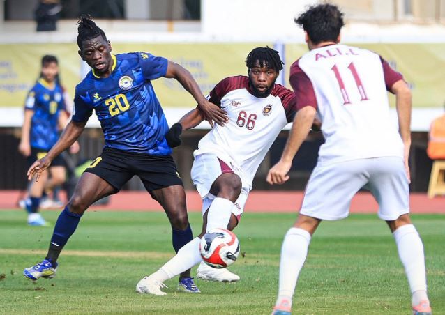 مباراة الزوراء ونفط ميسان في الدوري العراقي
