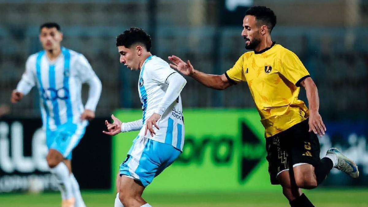 مباراة كهرباء الإسماعيلية وبيراميدز في الدوري المصري